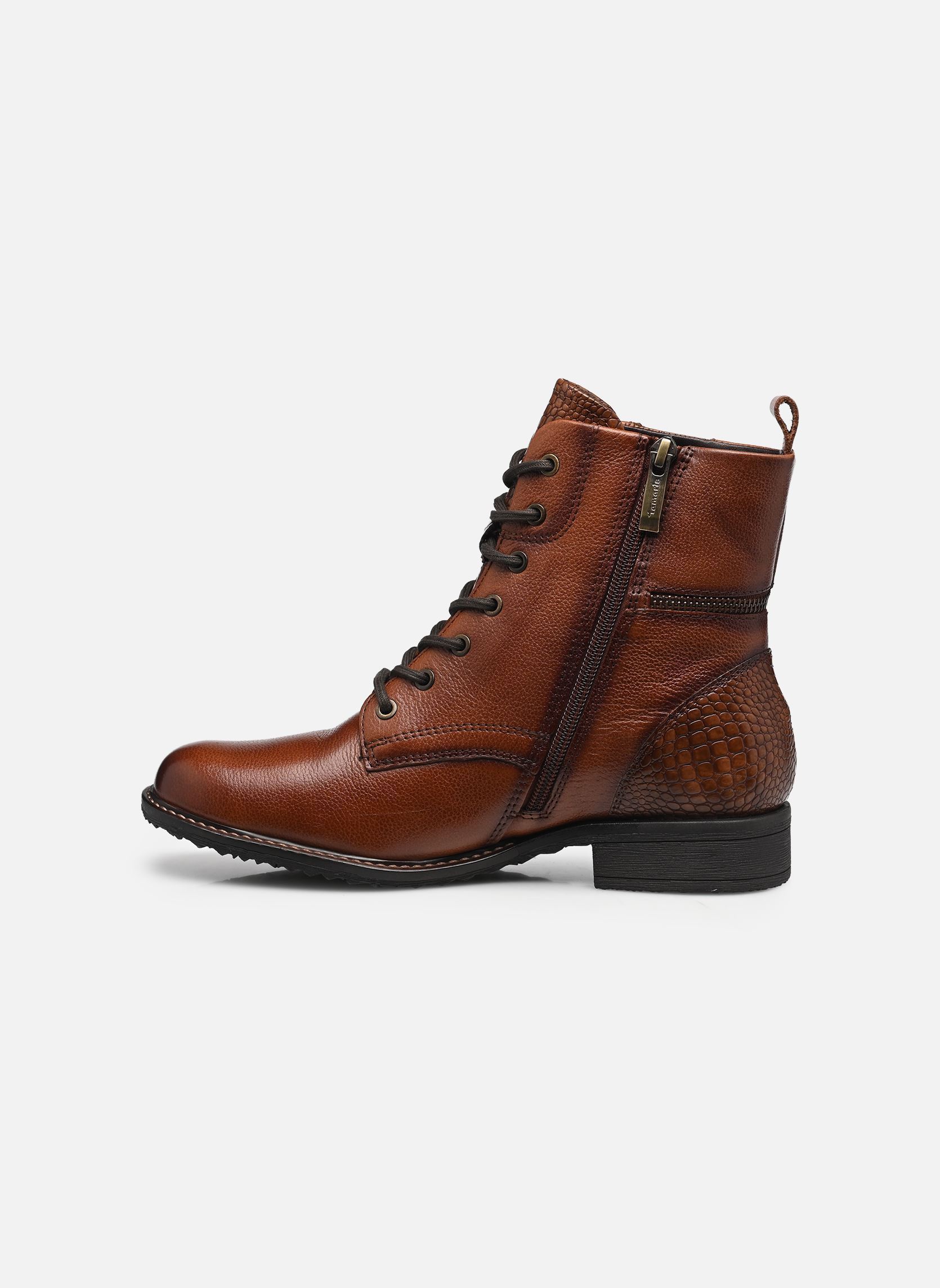 Veterlaarsjes 25273-45 dames bruin Tamaris Veterlaarsjes 25273-45 dames bruin COGNAC