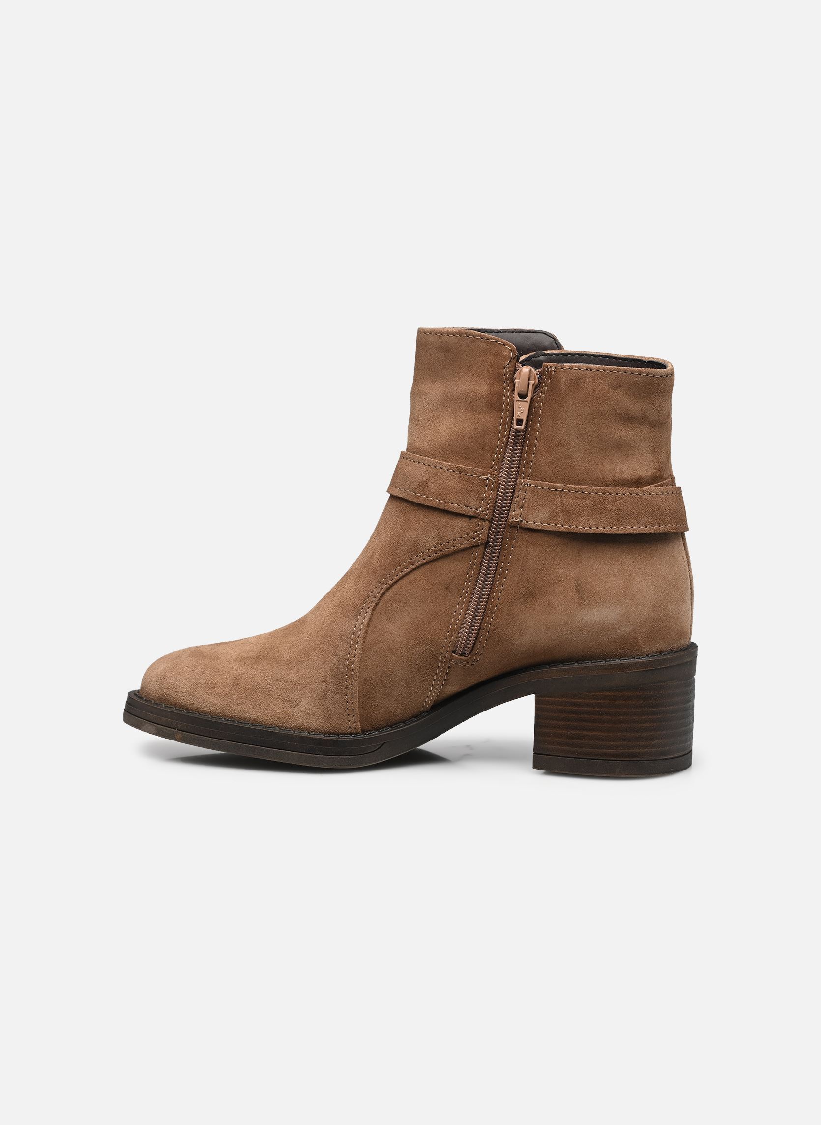 Niedrige Ankle Boots 25304-45 damen braun Tamaris Niedrige Ankle Boots 25304-45 damen braun BROWN