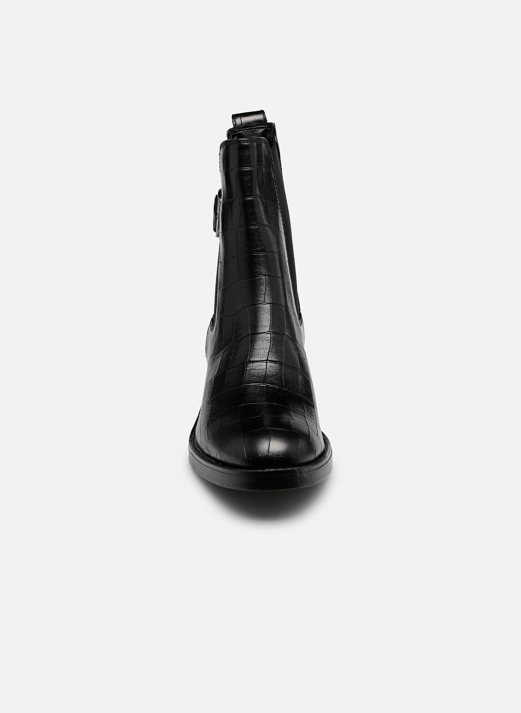 Lage enkellaarsjes 25307-45 dames zwart Tamaris Lage enkellaarsjes 25307-45 dames zwart BLACK CROCO