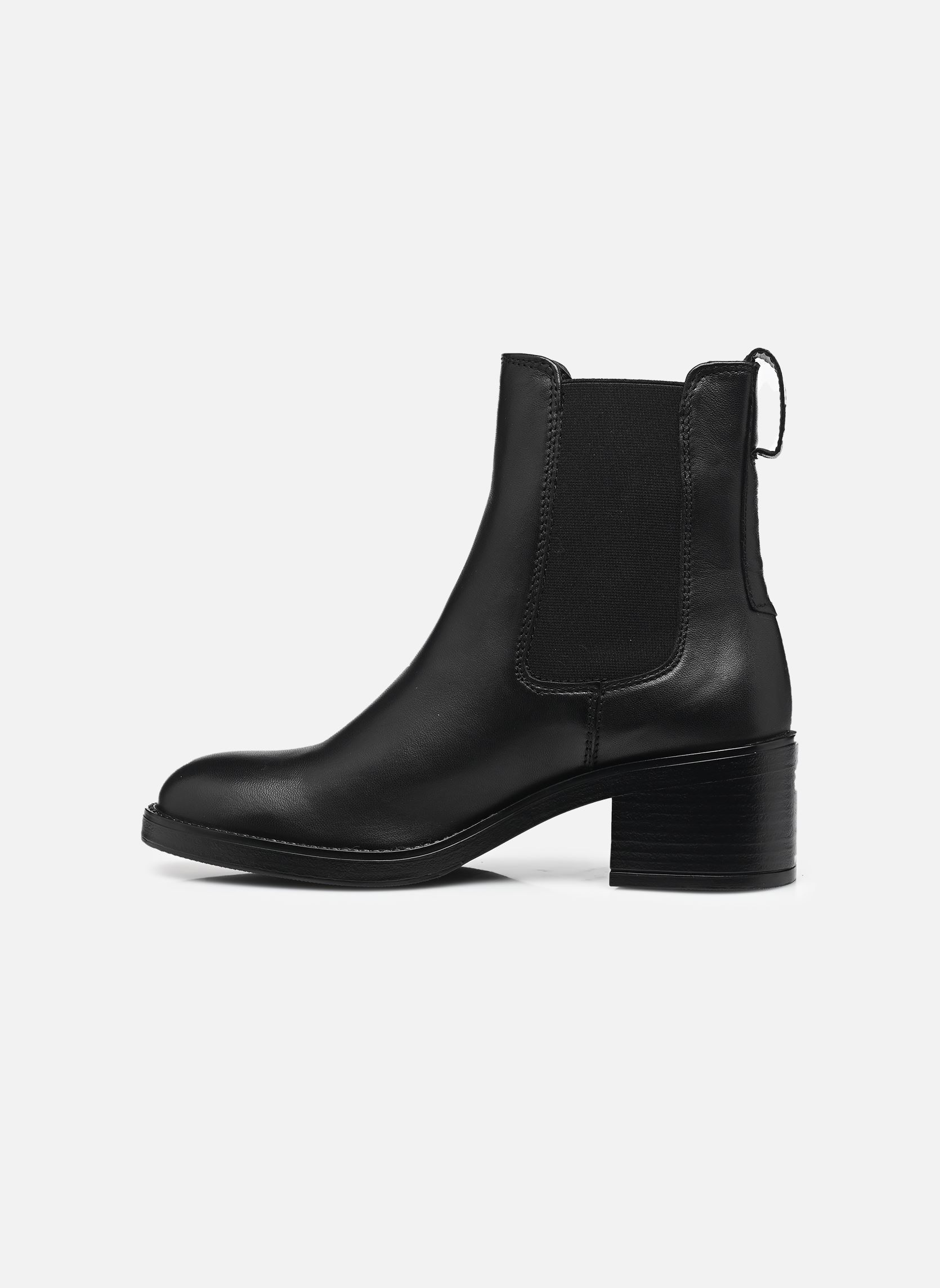 Stiefeletten und Stiefel 25307-45 damen schwarz Tamaris Stiefeletten und Stiefel 25307-45 damen schwarz BLACK LEATHER
