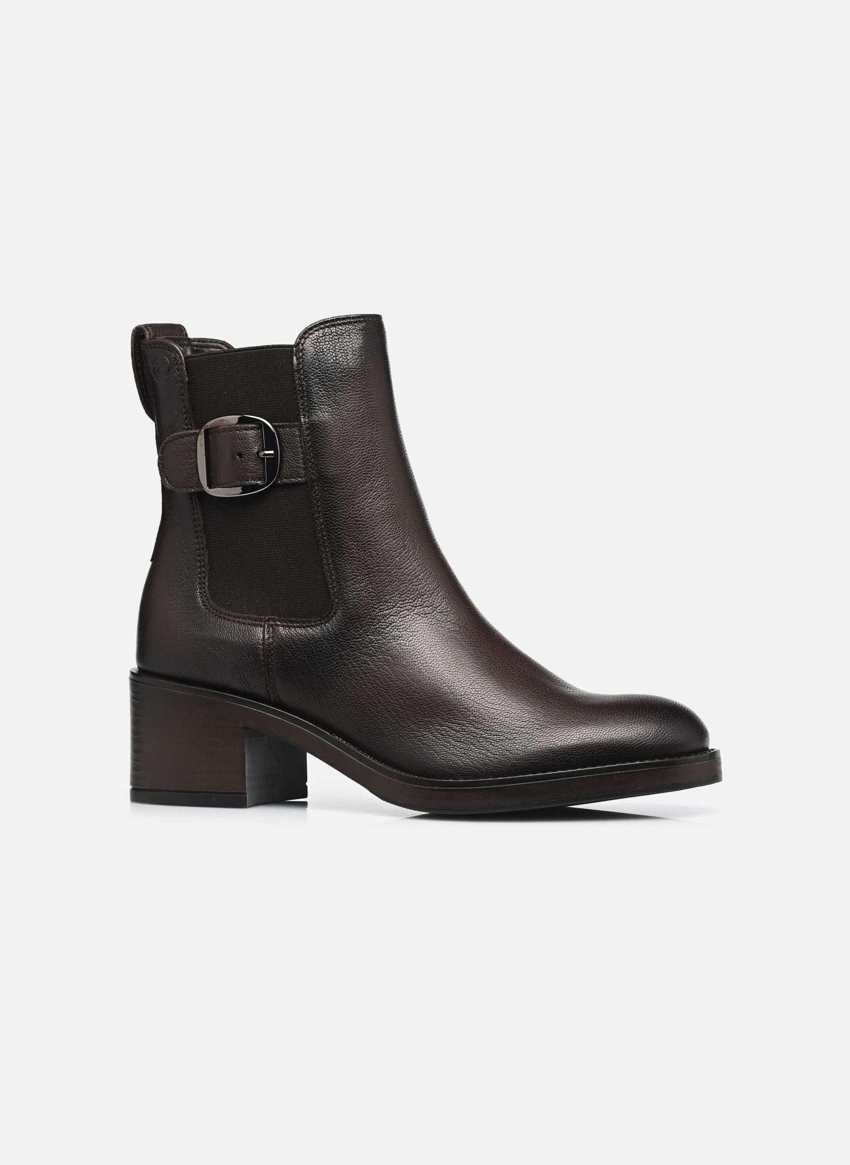 Tamaris Stivaletti con plateau - olive/oliva