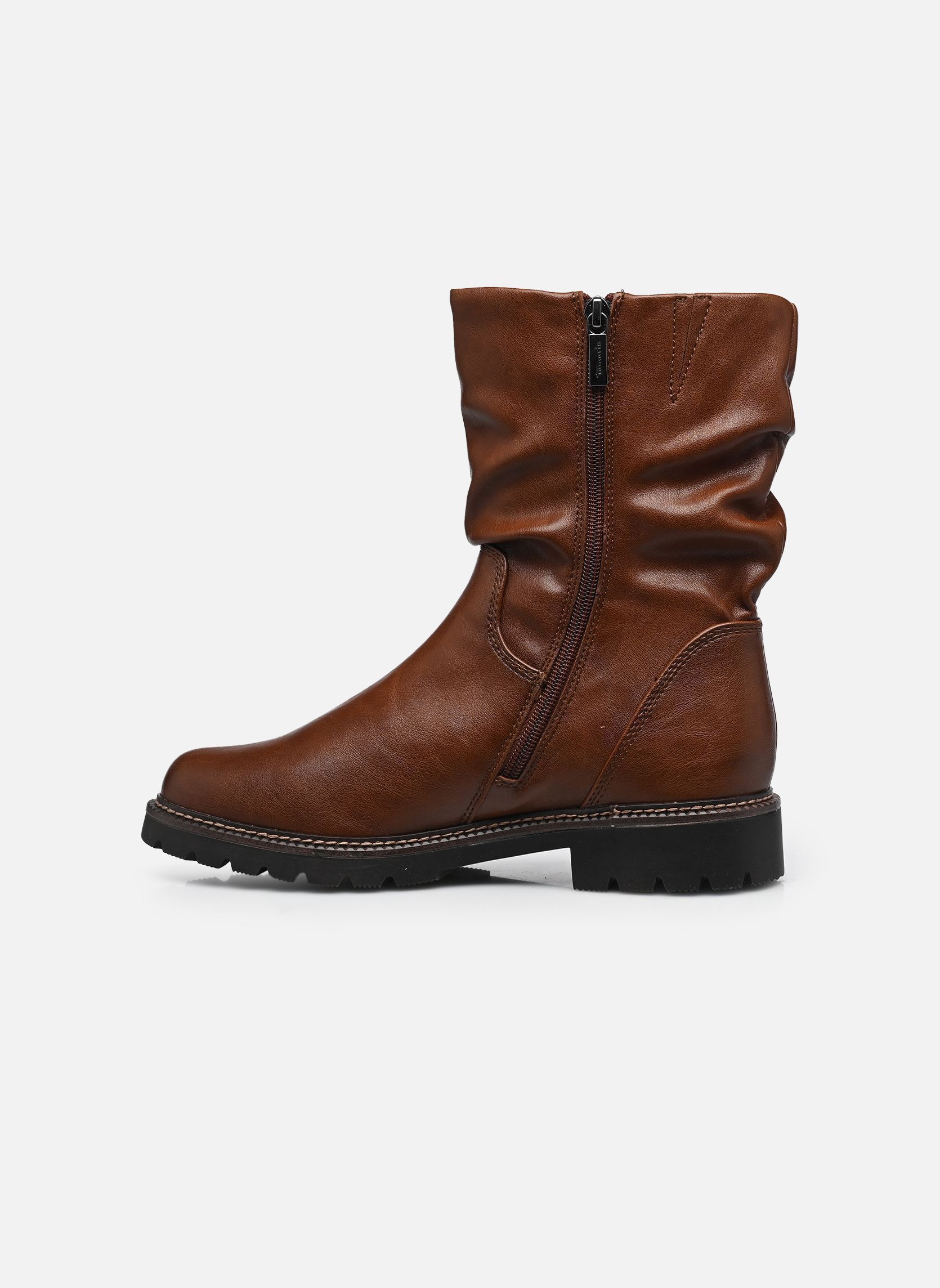 Bottines et boots 25484-45 femme marron Tamaris Bottines et boots 25484-45 femme marron COGNAC