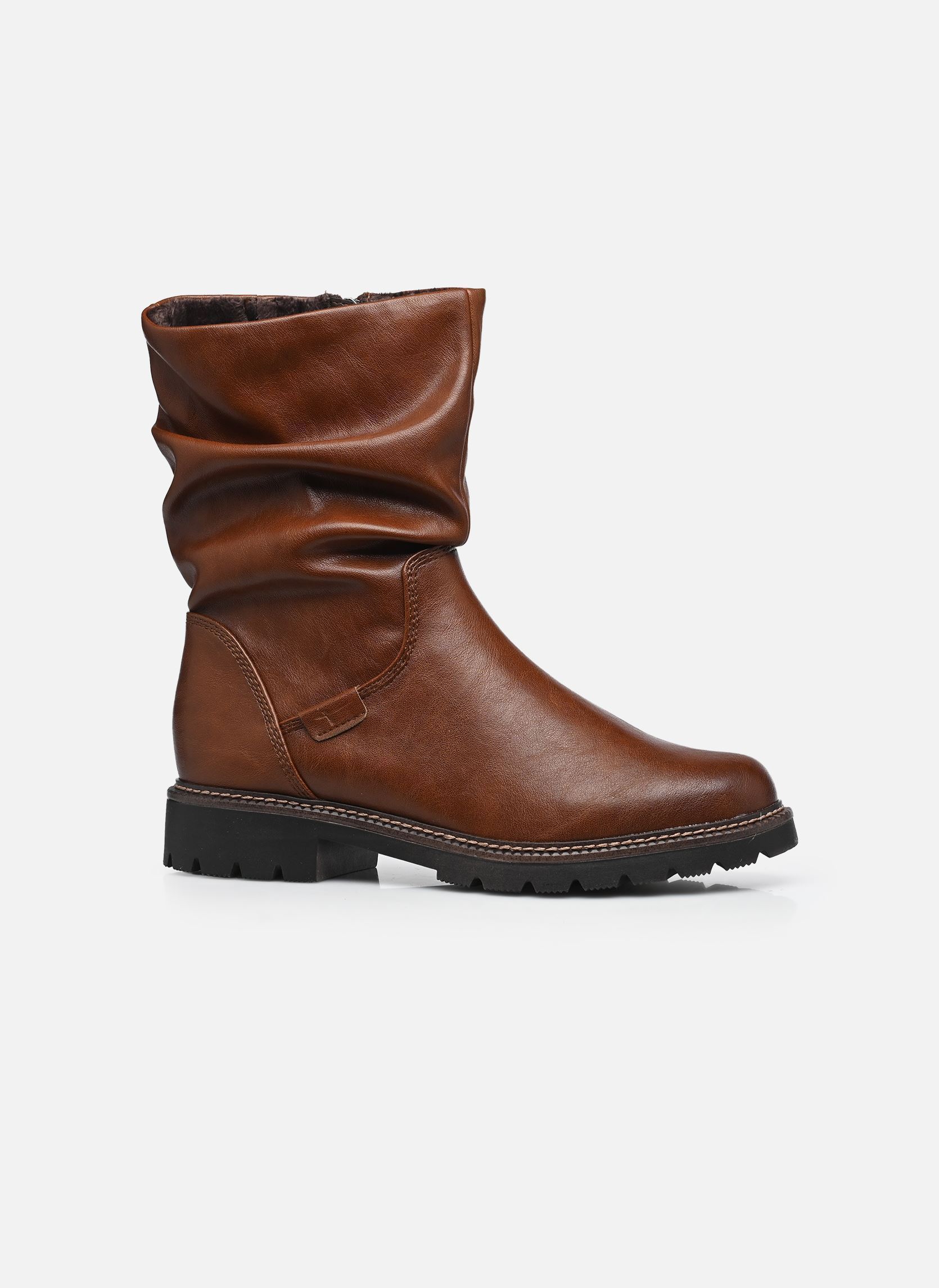 Bottines et boots 25484-45 femme marron Tamaris Bottines et boots 25484-45 femme marron COGNAC