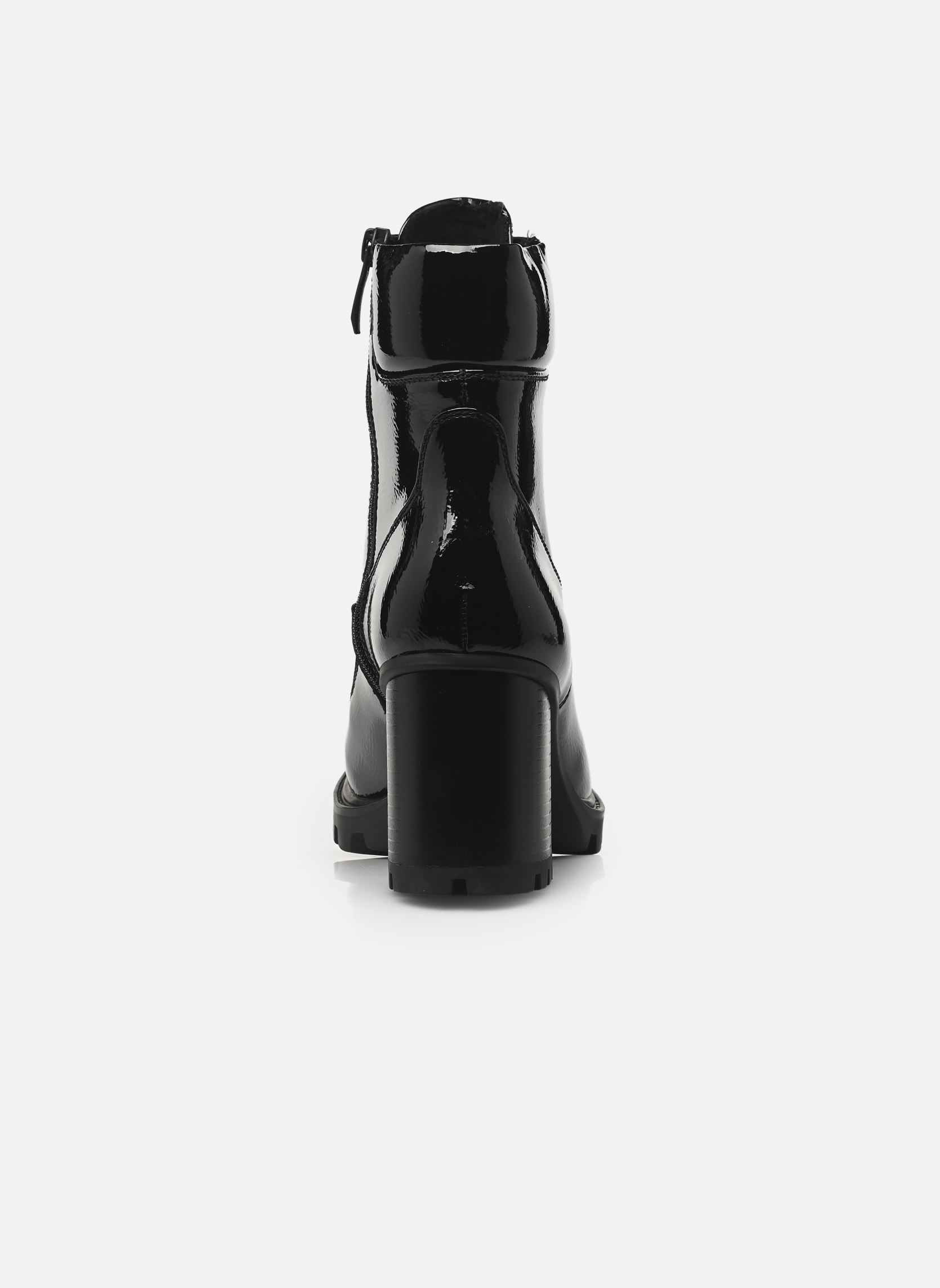 Geschnürte Stiefeletten 25132-45 damen schwarz Tamaris Geschnürte Stiefeletten 25132-45 damen schwarz BLACK PATENT