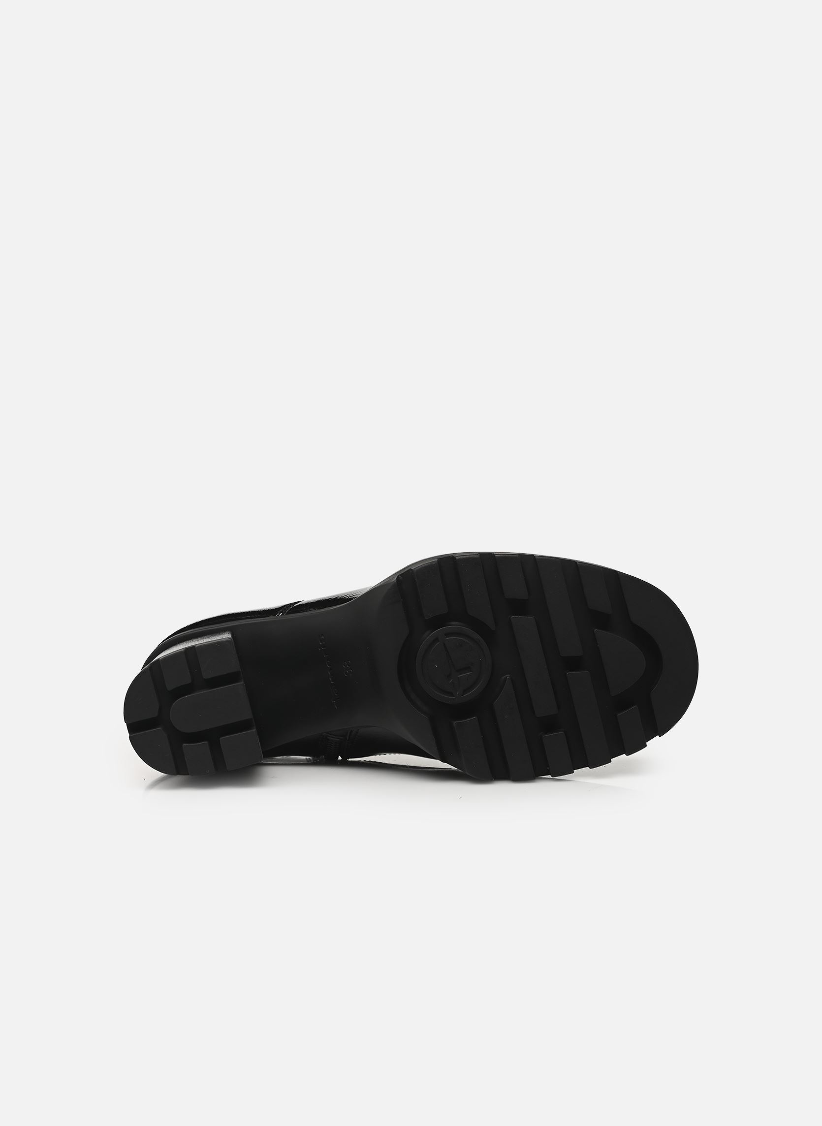 Geschnürte Stiefeletten 25132-45 damen schwarz Tamaris Geschnürte Stiefeletten 25132-45 damen schwarz BLACK PATENT