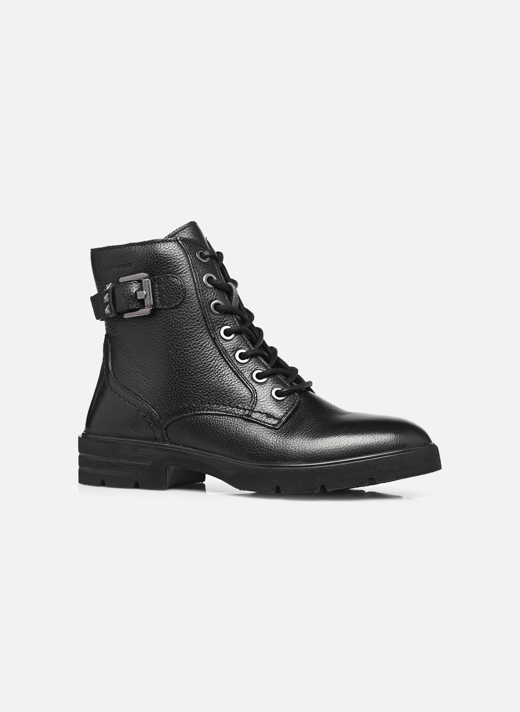 Veterlaarsjes 25216-45 dames zwart Tamaris Veterlaarsjes 25216-45 dames zwart BLACK