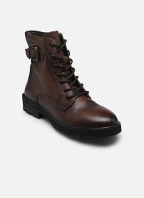Bottines à lacets 25216-45 femme marron