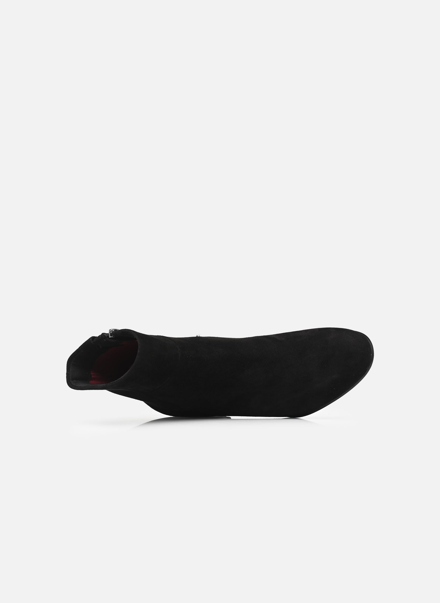 Enkellaarzen en boots 25341-45 dames zwart Tamaris Enkellaarzen en boots 25341-45 dames zwart BLACK SUEDE