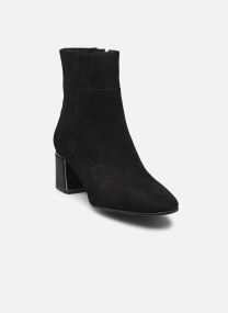 Enkellaarzen en boots 25341-45 dames zwart Tamaris Enkellaarzen en boots 25341-45 dames zwart BLACK SUEDE