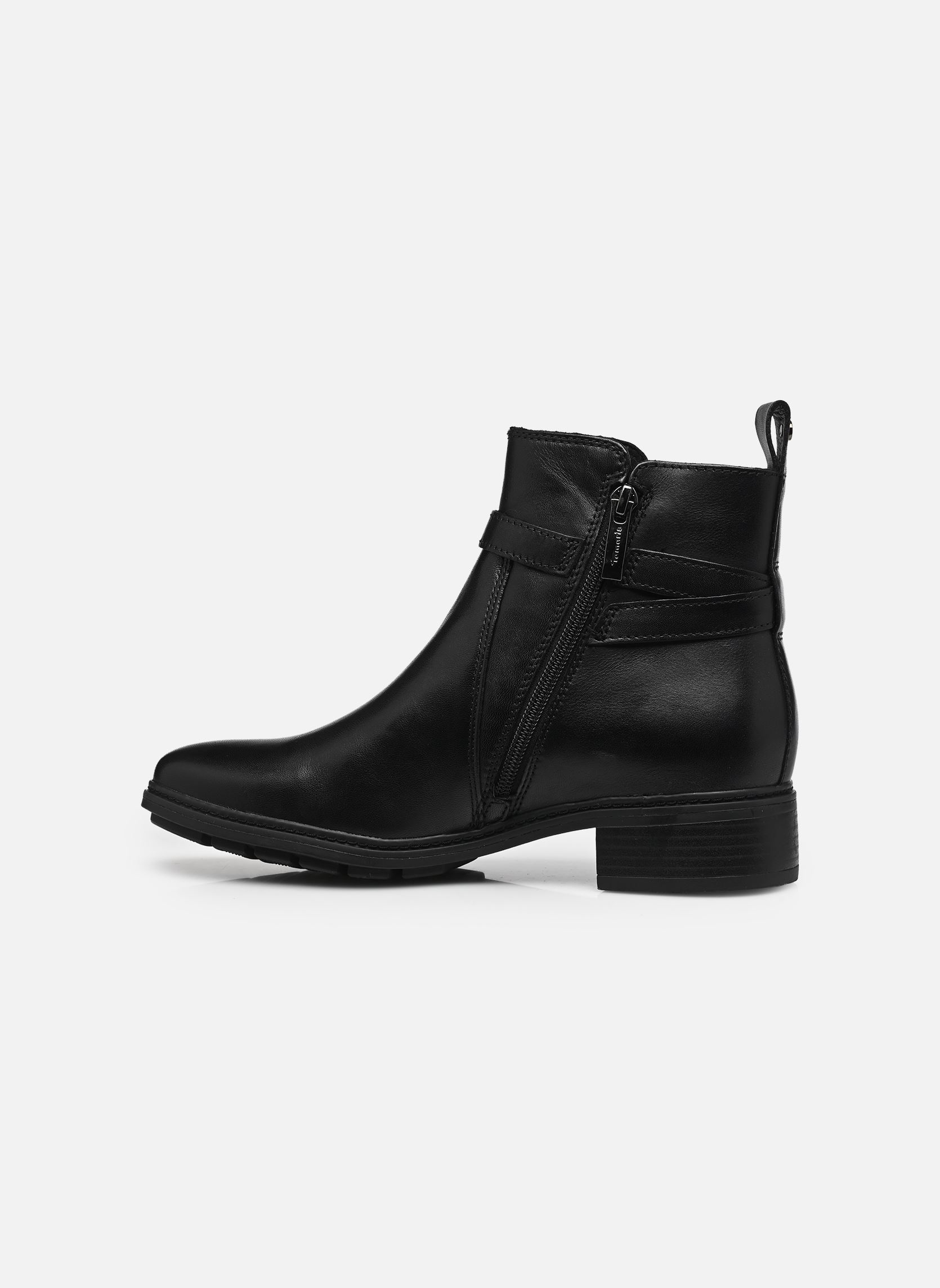 Stiefeletten und Stiefel 25391-45 damen schwarz Tamaris Stiefeletten und Stiefel 25391-45 damen schwarz BLACK LEATHER