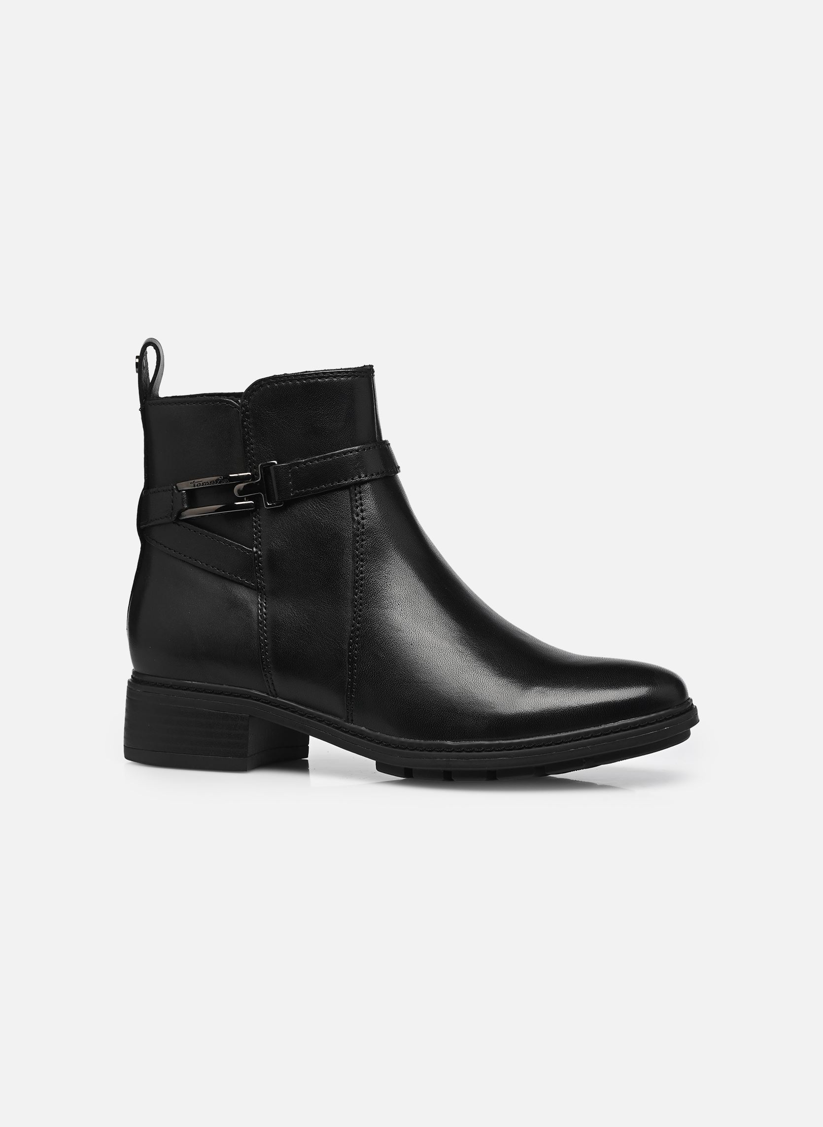 Stiefeletten und Stiefel 25391-45 damen schwarz Tamaris Stiefeletten und Stiefel 25391-45 damen schwarz BLACK LEATHER