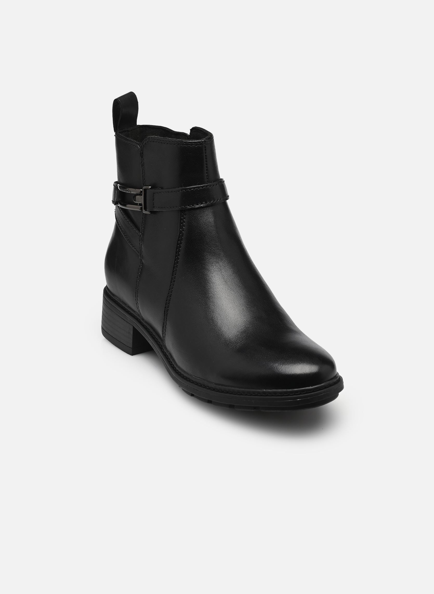 Stiefeletten und Stiefel 25391-45 damen schwarz Tamaris Stiefeletten und Stiefel 25391-45 damen schwarz BLACK LEATHER