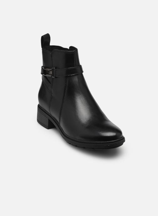 Tamaris Enkellaarzen en boots 25391-45 dames zwart