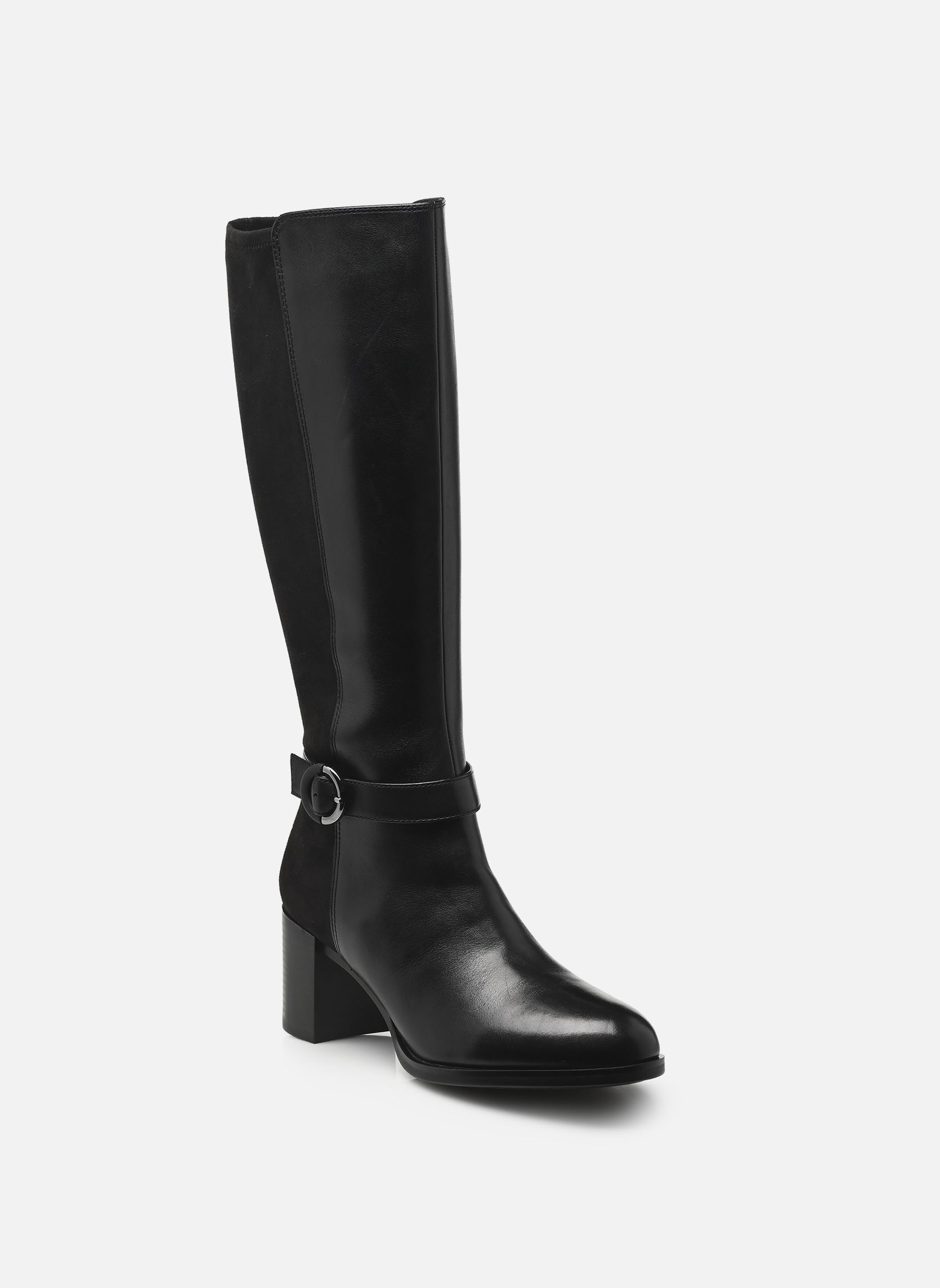 Tamaris Dames Long Boot Heel 1-25520-45 Kniehoge laarzen, zwart, 40 EU, zwart, 40 EU