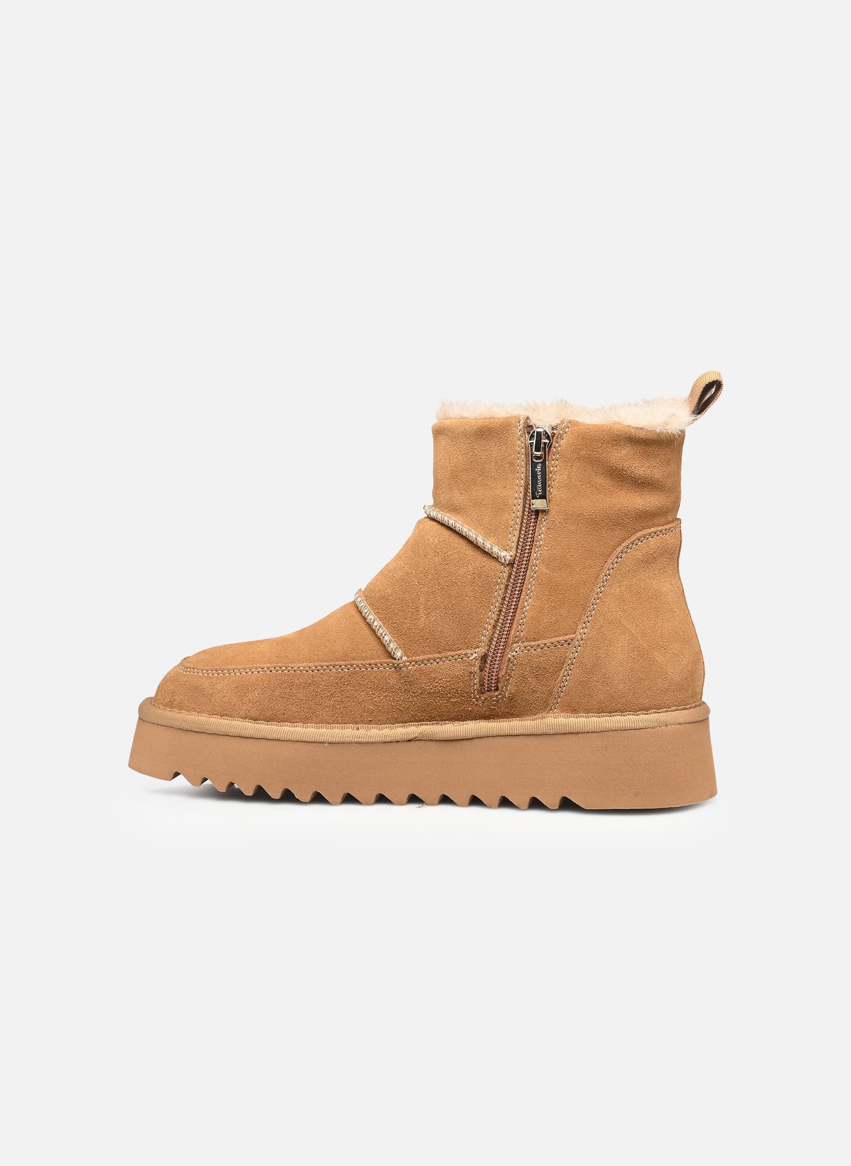 Bottines fourrées 26478-45 femme marron Tamaris Bottines fourrées 26478-45 femme marron CAMEL
