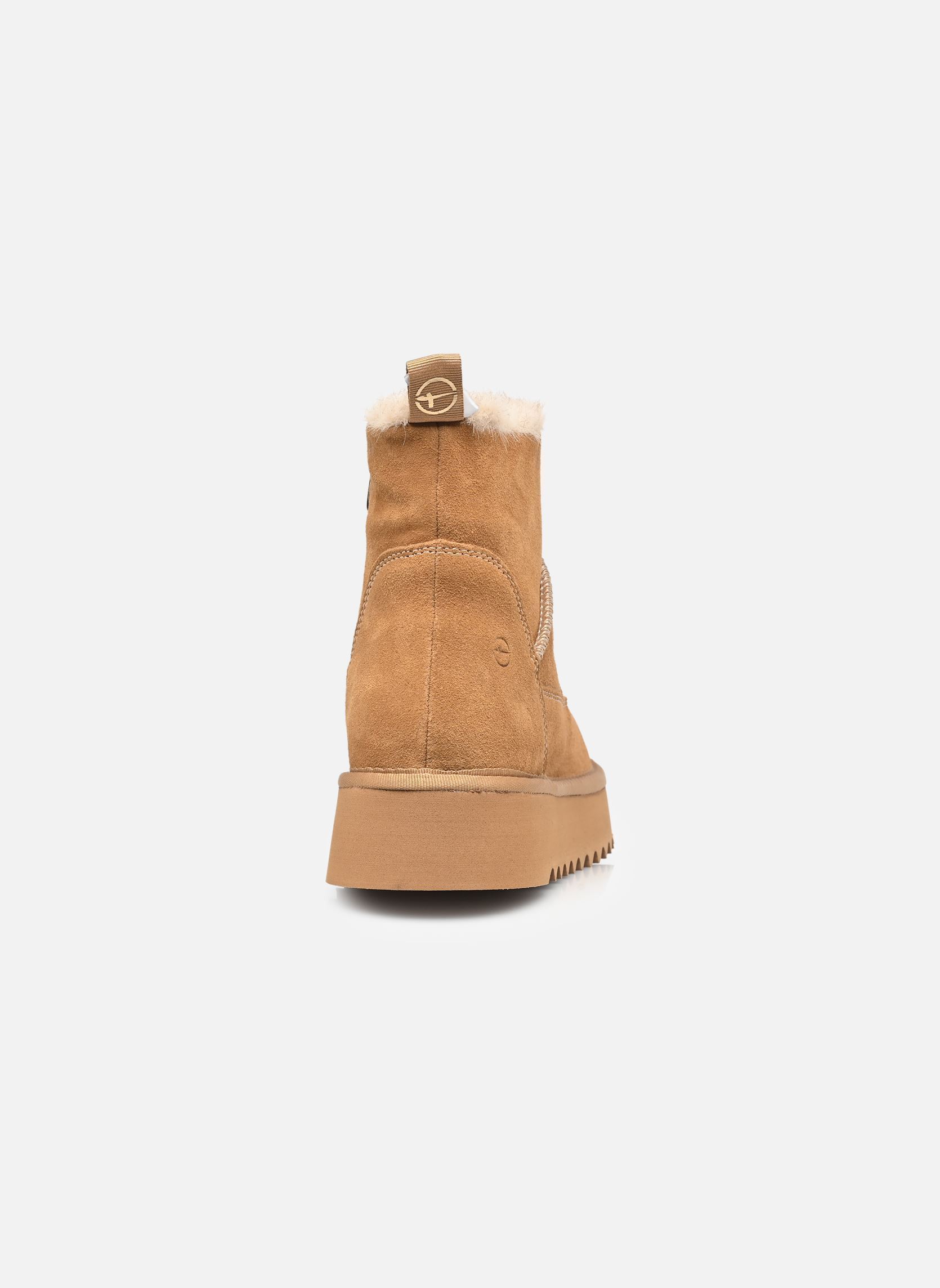 Bottines fourrées 26478-45 femme marron Tamaris Bottines fourrées 26478-45 femme marron CAMEL