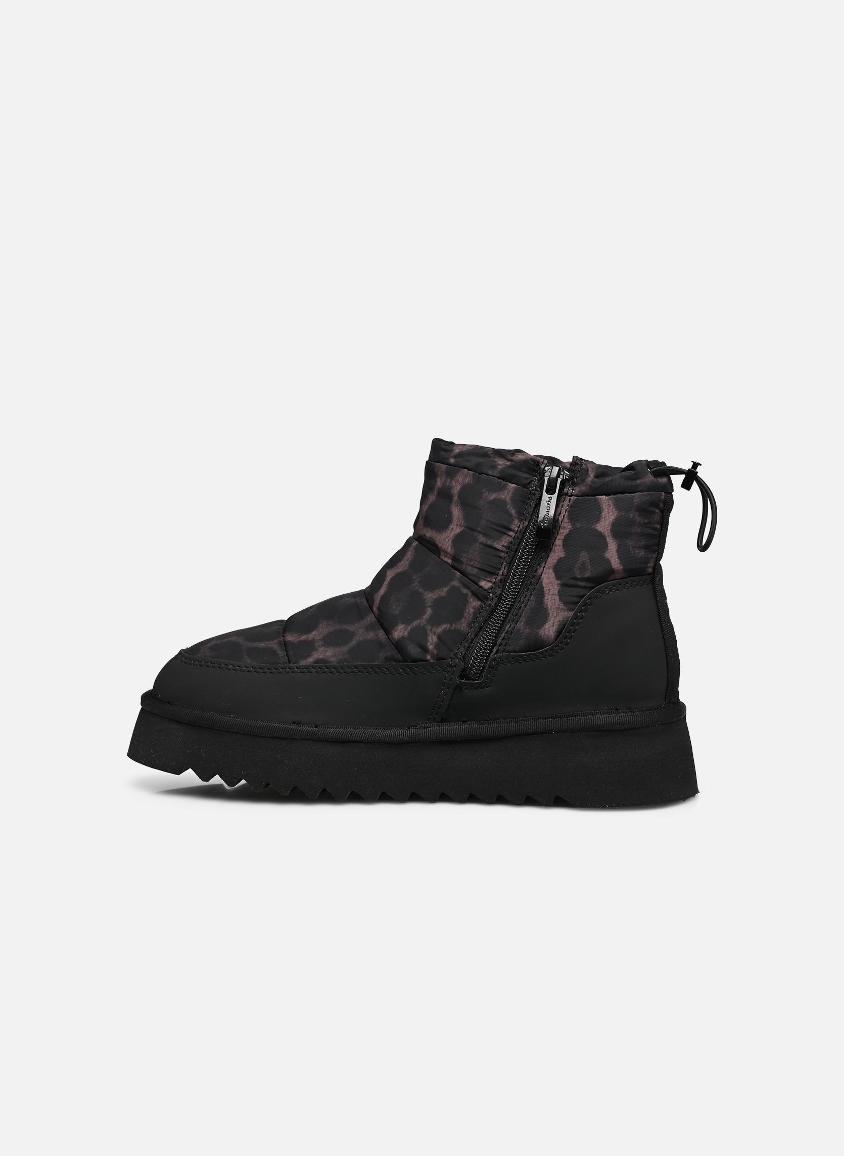 Gevoerde enkellaarsjes 26810-45 dames zwart Tamaris Gevoerde enkellaarsjes 26810-45 dames zwart BLACK/LEOPARD