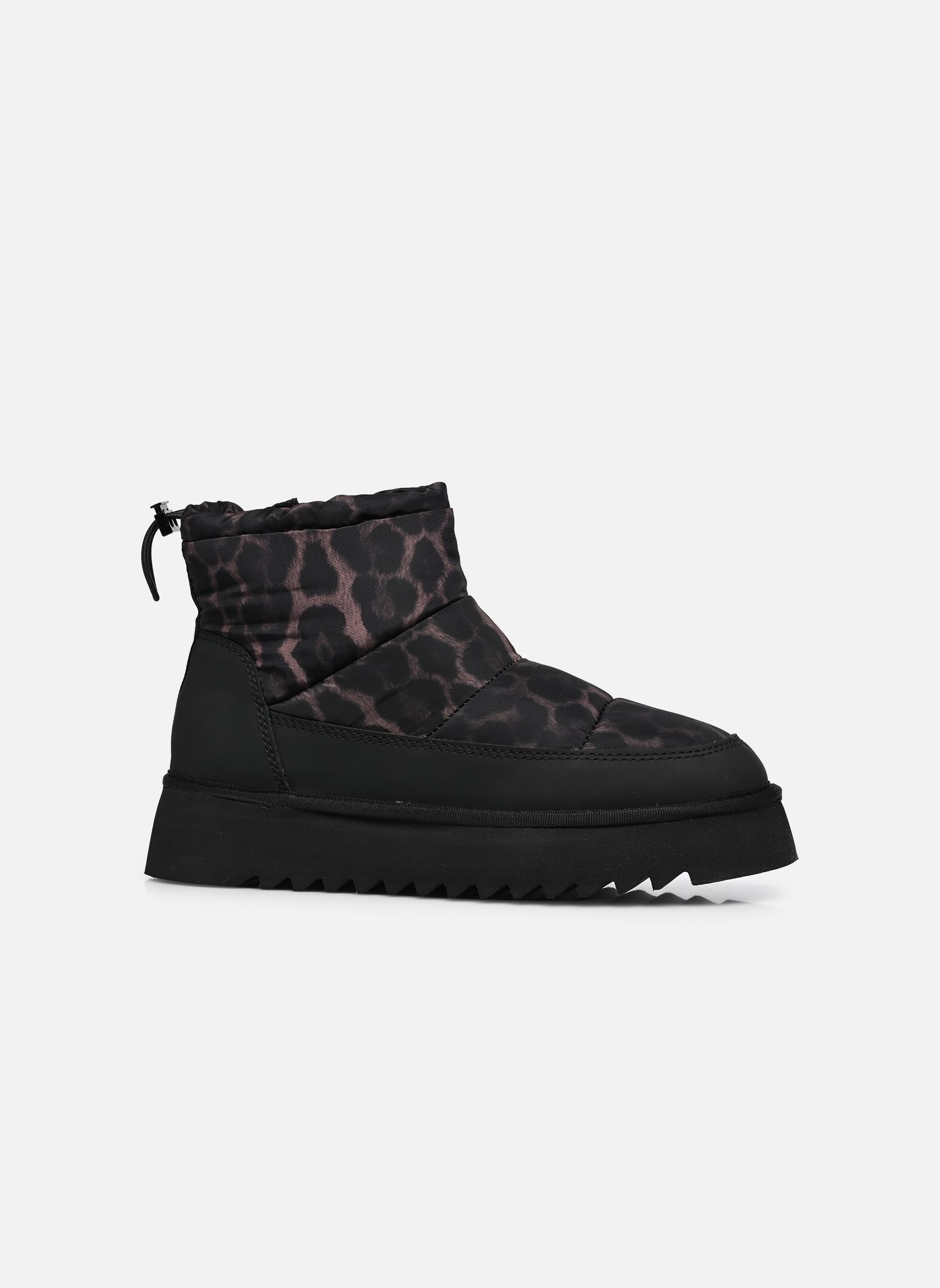 Gevoerde enkellaarsjes 26810-45 dames zwart Tamaris Gevoerde enkellaarsjes 26810-45 dames zwart BLACK/LEOPARD