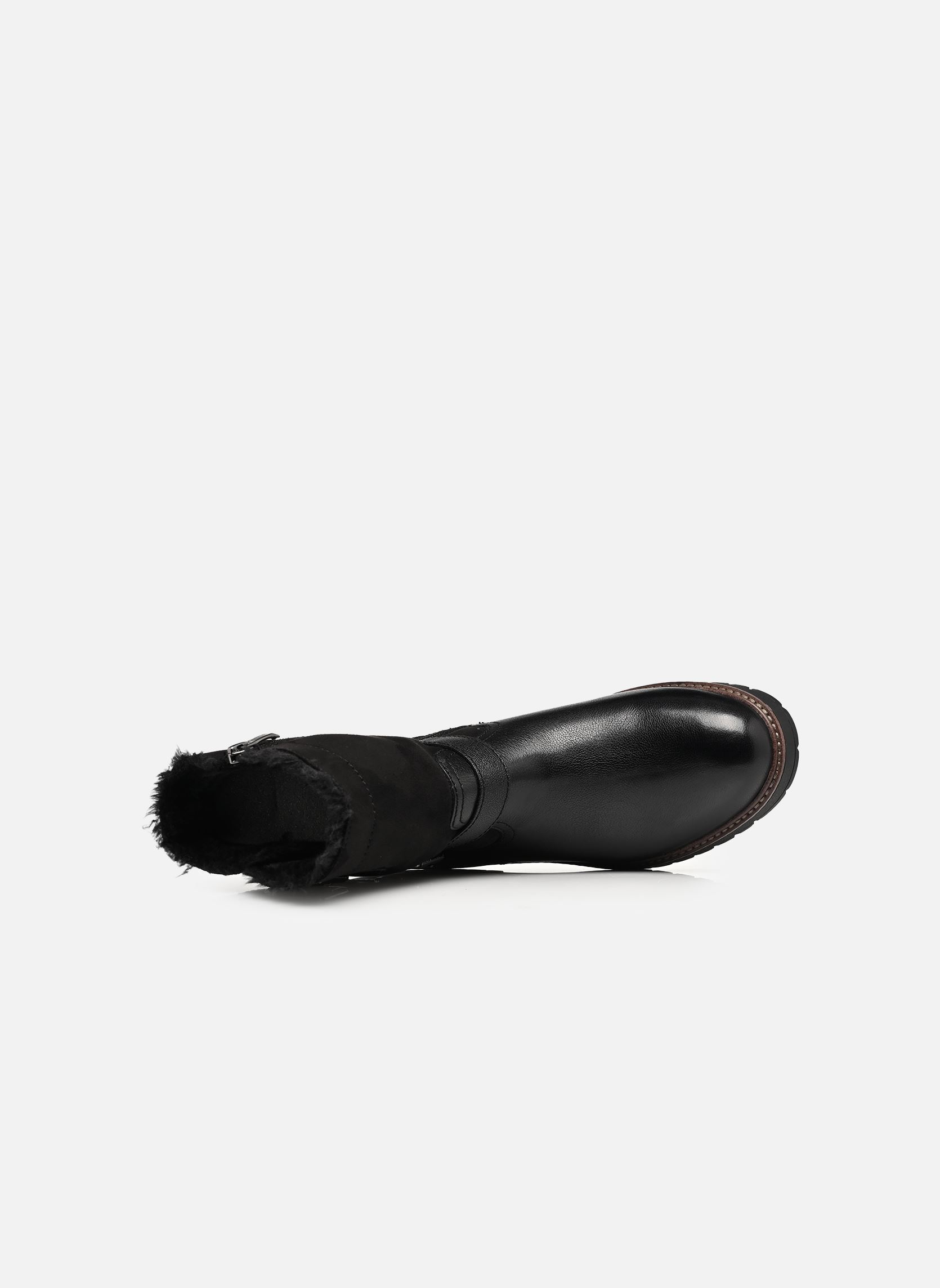 Gevoerde enkellaarsjes 26820-45 dames zwart Tamaris Gevoerde enkellaarsjes 26820-45 dames zwart BLACK