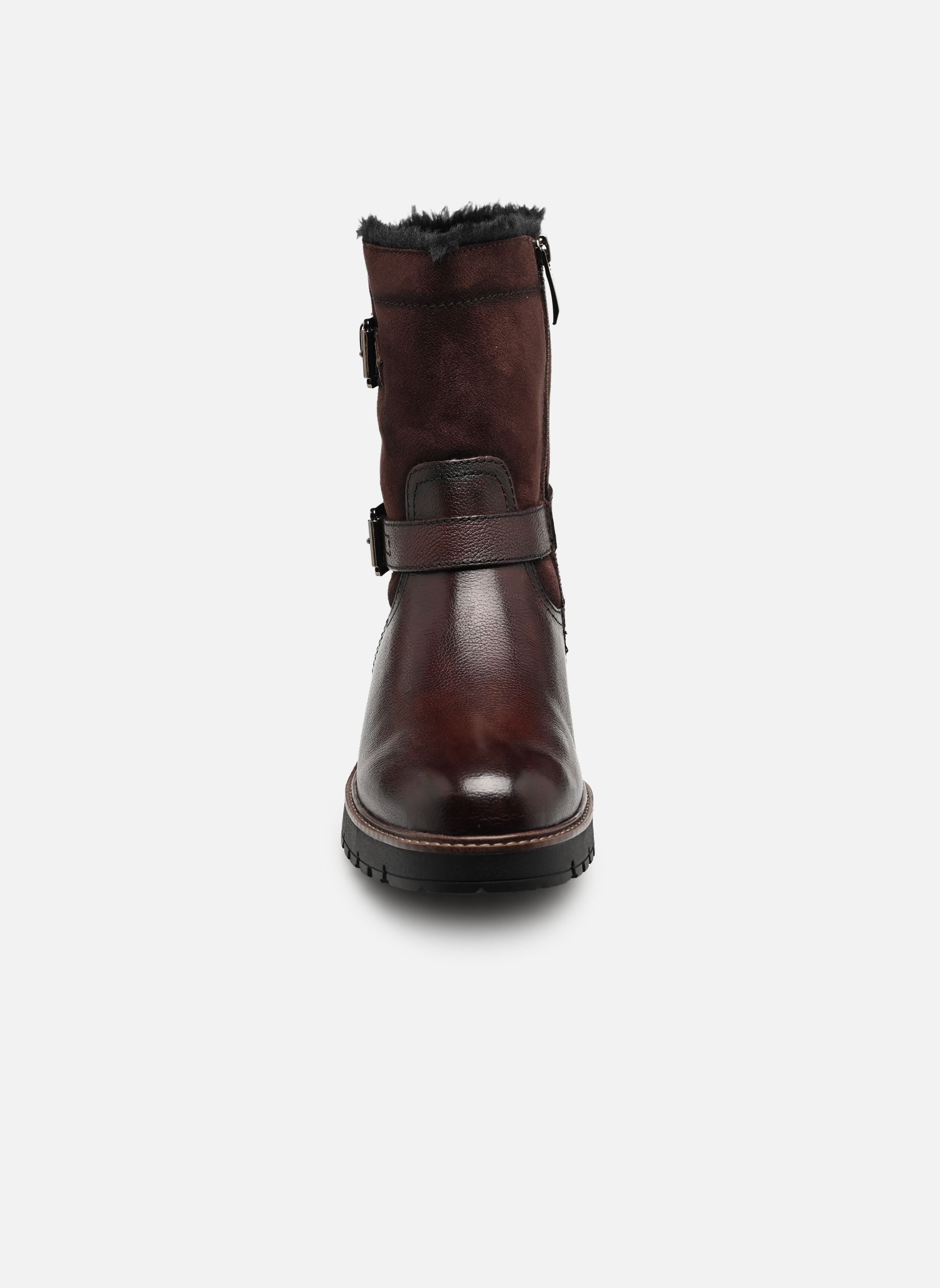 Bottines fourrées 26820-45 femme marron Tamaris Bottines fourrées 26820-45 femme marron MOCCA