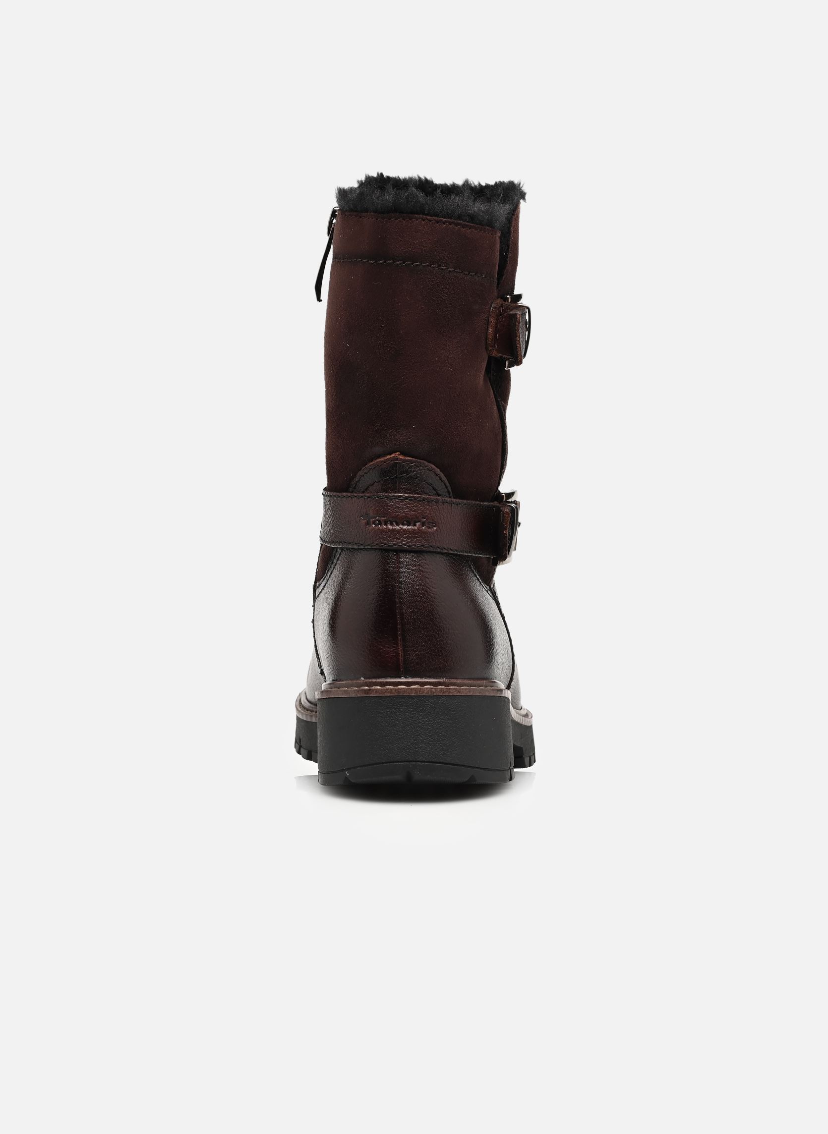 Bottines fourrées 26820-45 femme marron Tamaris Bottines fourrées 26820-45 femme marron MOCCA