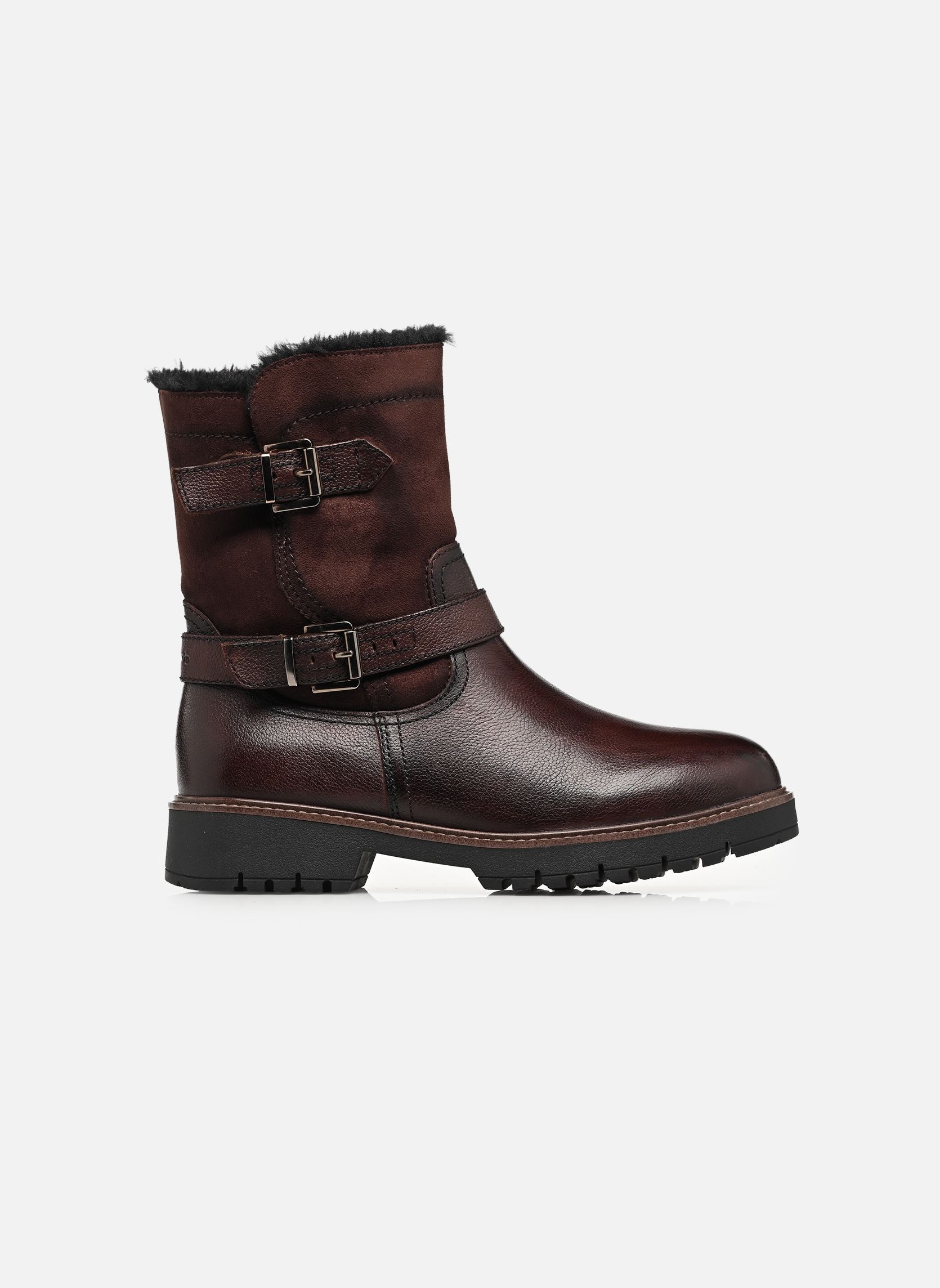 Bottines fourrées 26820-45 femme marron Tamaris Bottines fourrées 26820-45 femme marron MOCCA