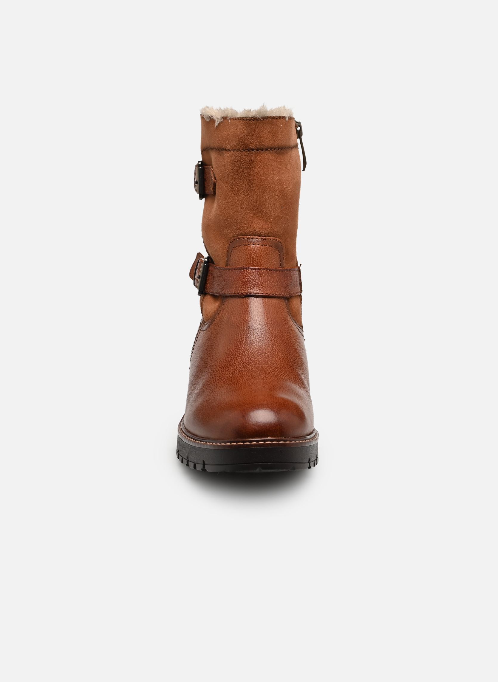 Botines forrados 26820-45 mujer marrón Tamaris Botines forrados 26820-45 mujer marrón COGNAC
