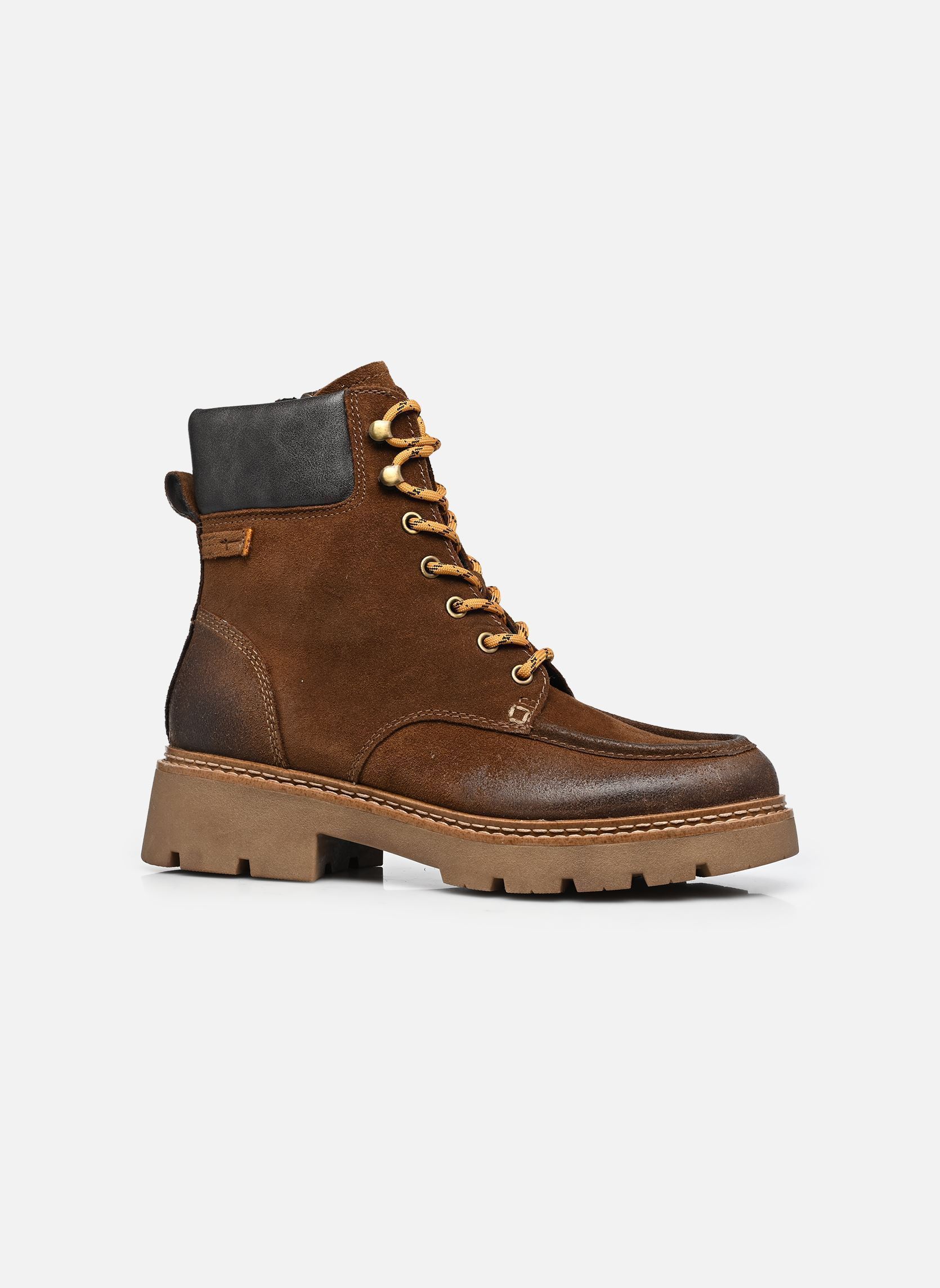 Geschnürte Stiefeletten 26903-45 damen braun Tamaris Geschnürte Stiefeletten 26903-45 damen braun CAMEL