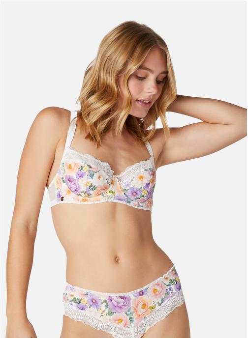 Brigitte Bardot Brassières Soutien-gorge armatures blanc Forro femme blanc