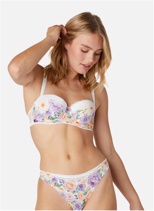Brigitte Bardot Brassières Soutien-gorge coques moulées blanc Forro femme blanc