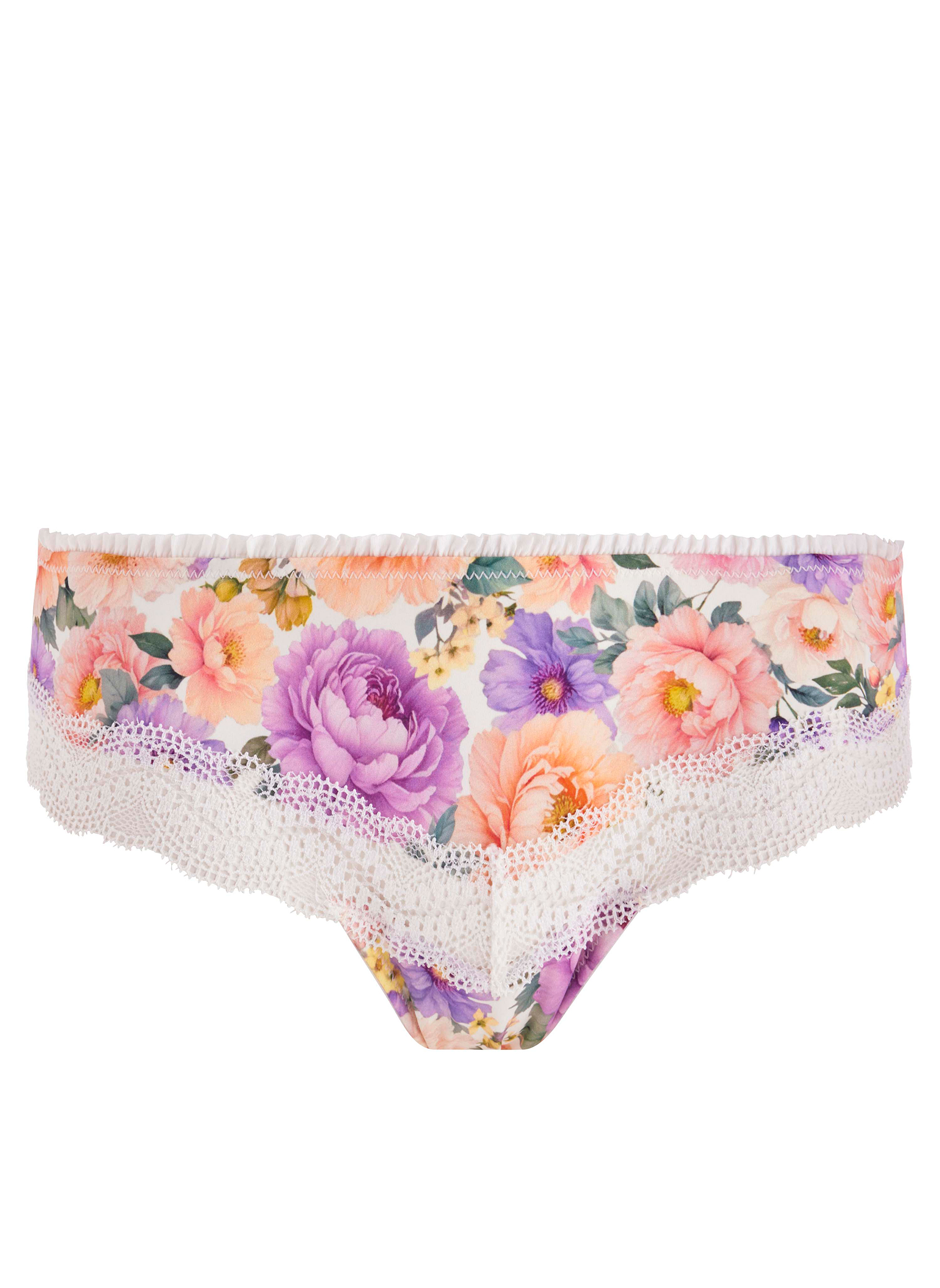 Culottes Shorty blanc Forro femme blanc Brigitte Bardot Culottes Shorty blanc Forro femme blanc Blanc