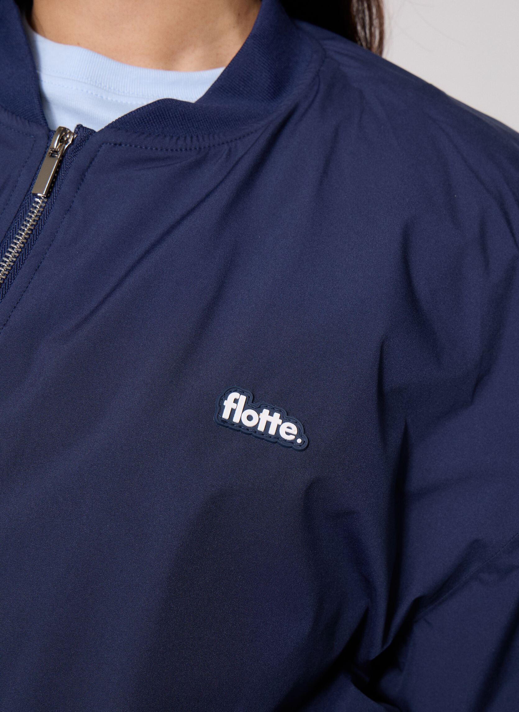 Bomberjacks Alesia dames blauw FLOTTE Bomberjacks Alesia dames blauw INDIGO