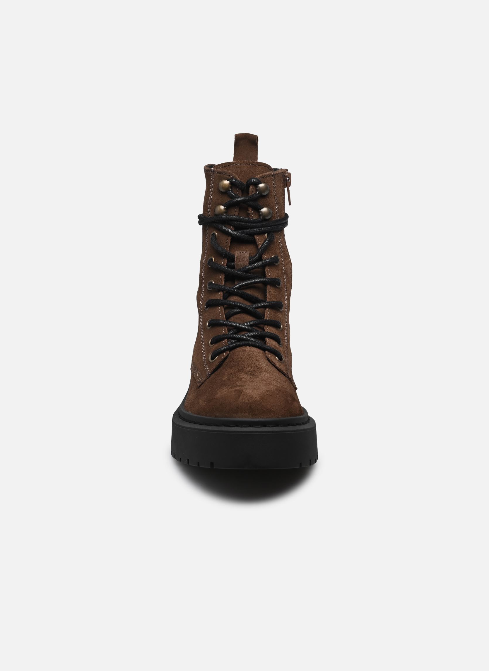 Geschnürte Stiefeletten Gusto damen braun Steve Madden Geschnürte Stiefeletten Gusto damen braun Brown Suede