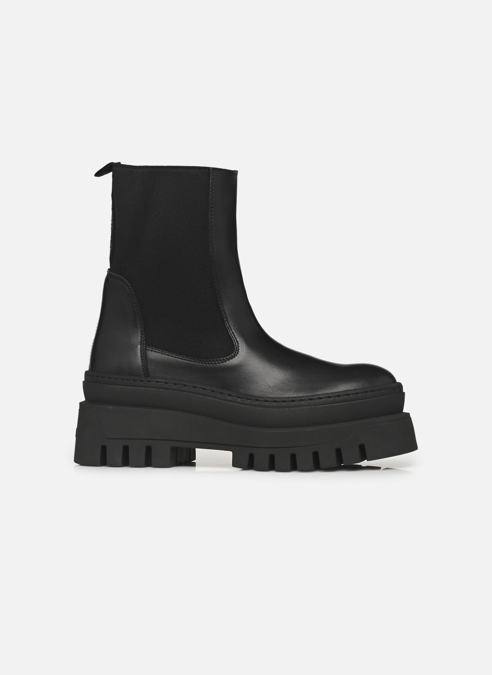 Bottines et boots Cassandra femme noir Steve Madden Bottines et boots Cassandra femme noir BLACK LEAT
