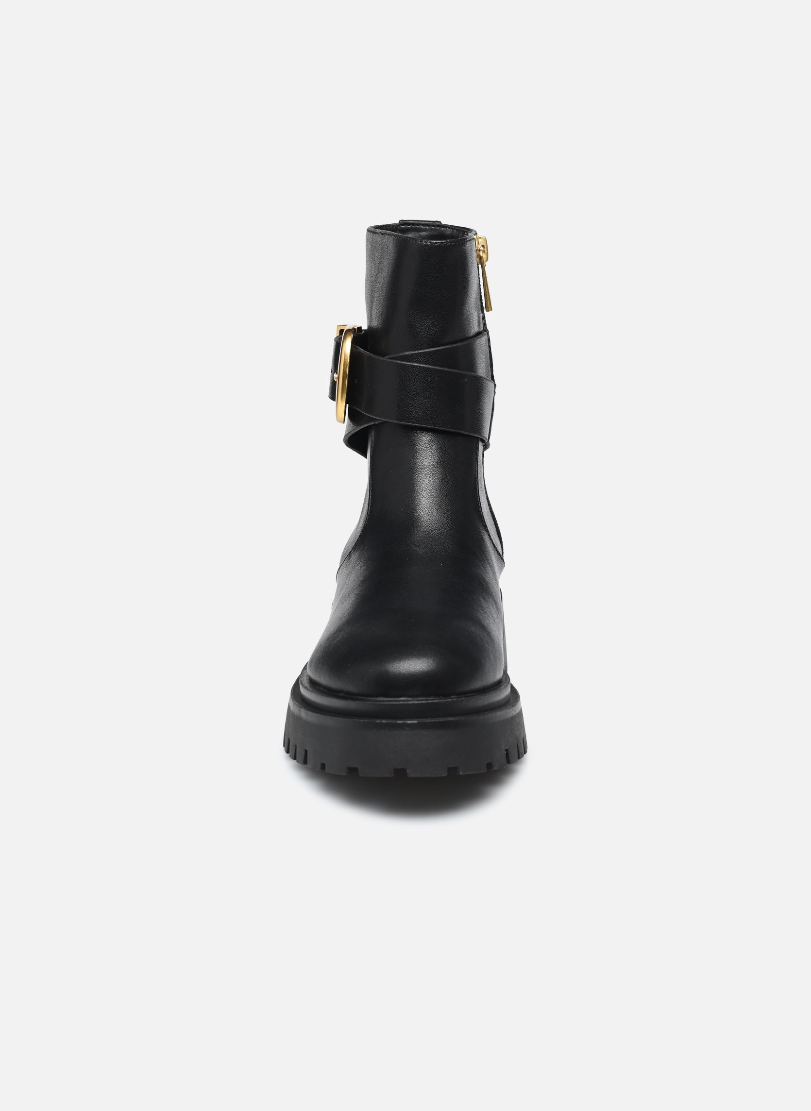 Bottines et boots Lexs femme noir Steve Madden Bottines et boots Lexs femme noir Blk Action Leather