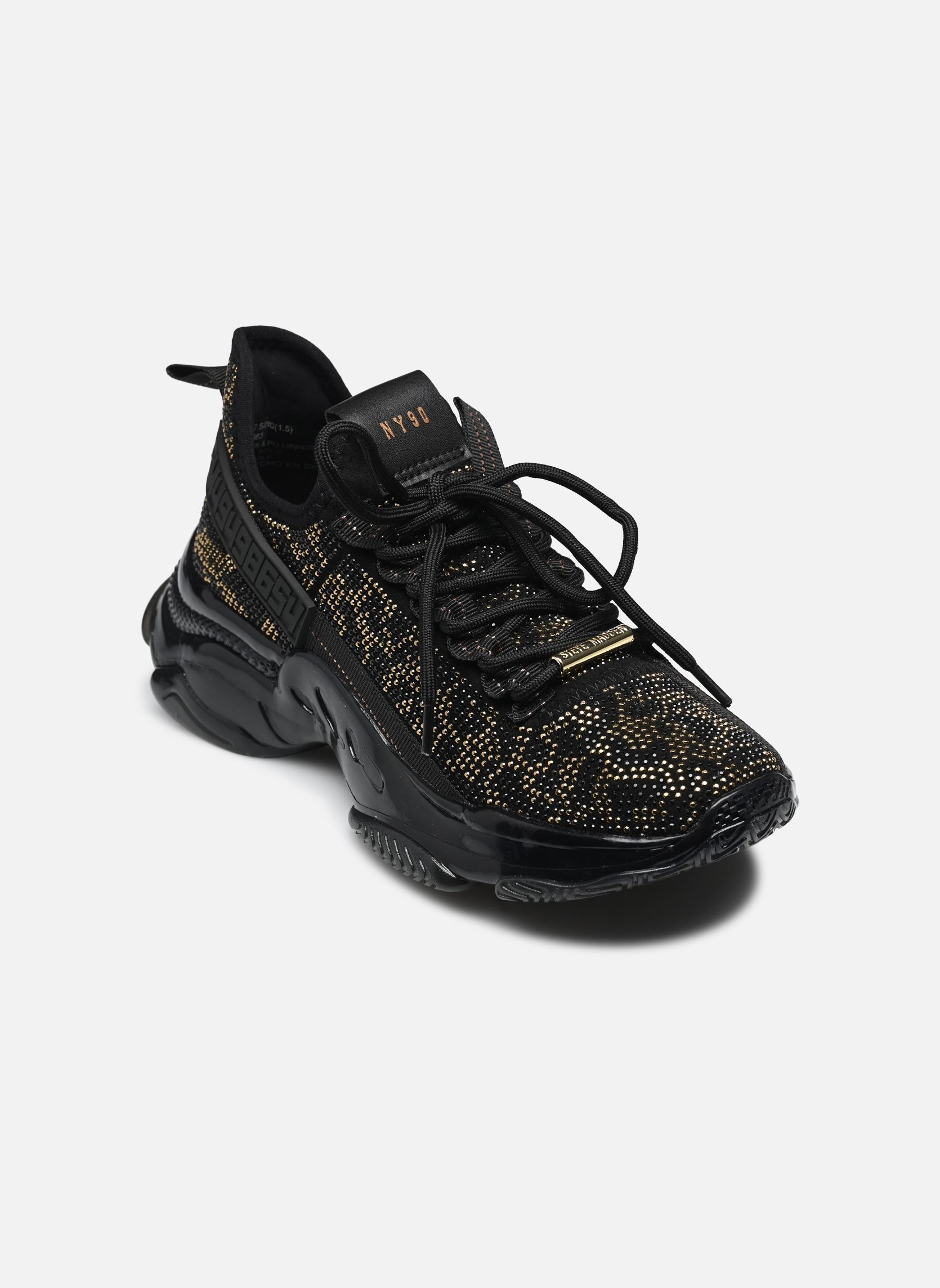 Zapatillas Maxilla-S mujer negro Steve Madden Zapatillas Maxilla-S mujer negro Blk/Gold