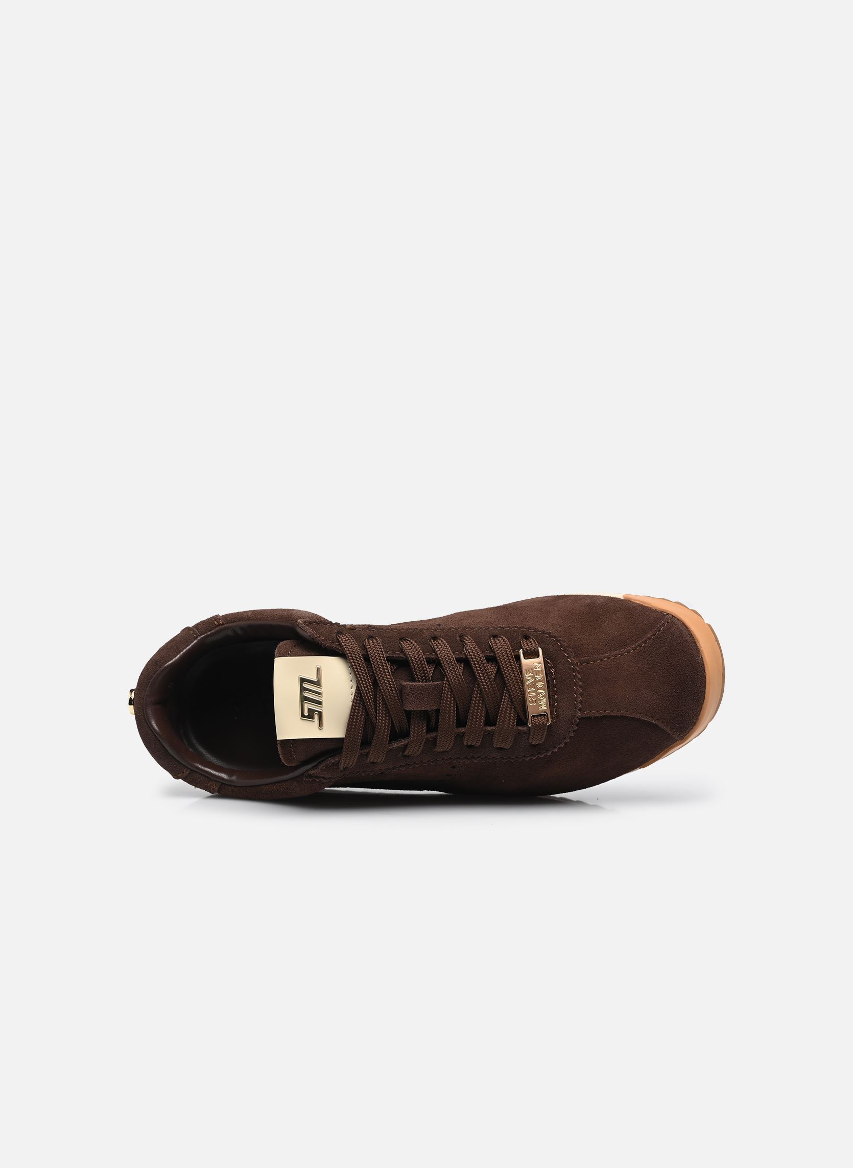 Baskets Mirage-Sm femme marron Steve Madden Baskets Mirage-Sm femme marron CHOC BROWN SUEDE