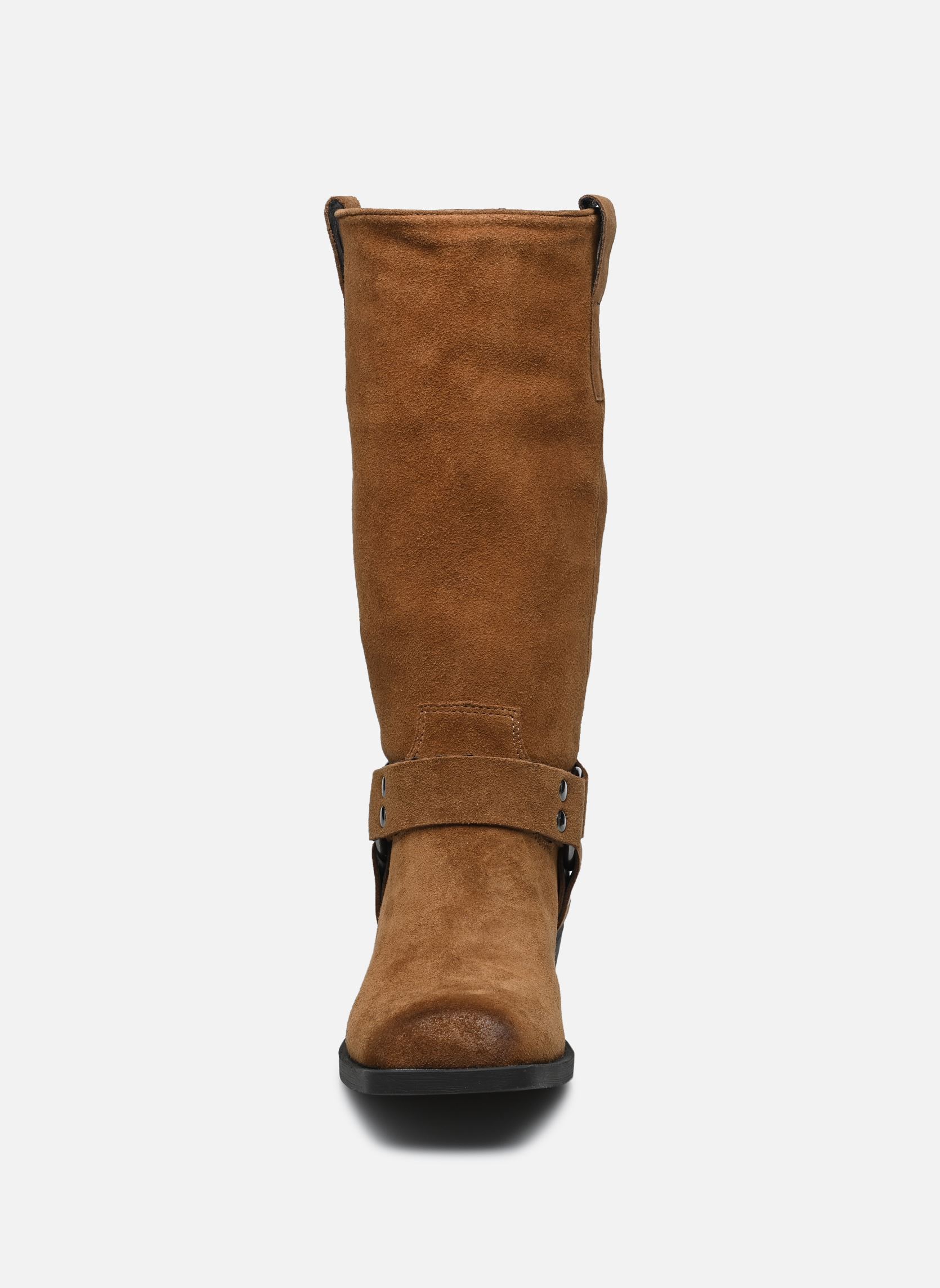 Bottines santiags Ruskin femme marron Steve Madden Bottines santiags Ruskin femme marron Chestnut