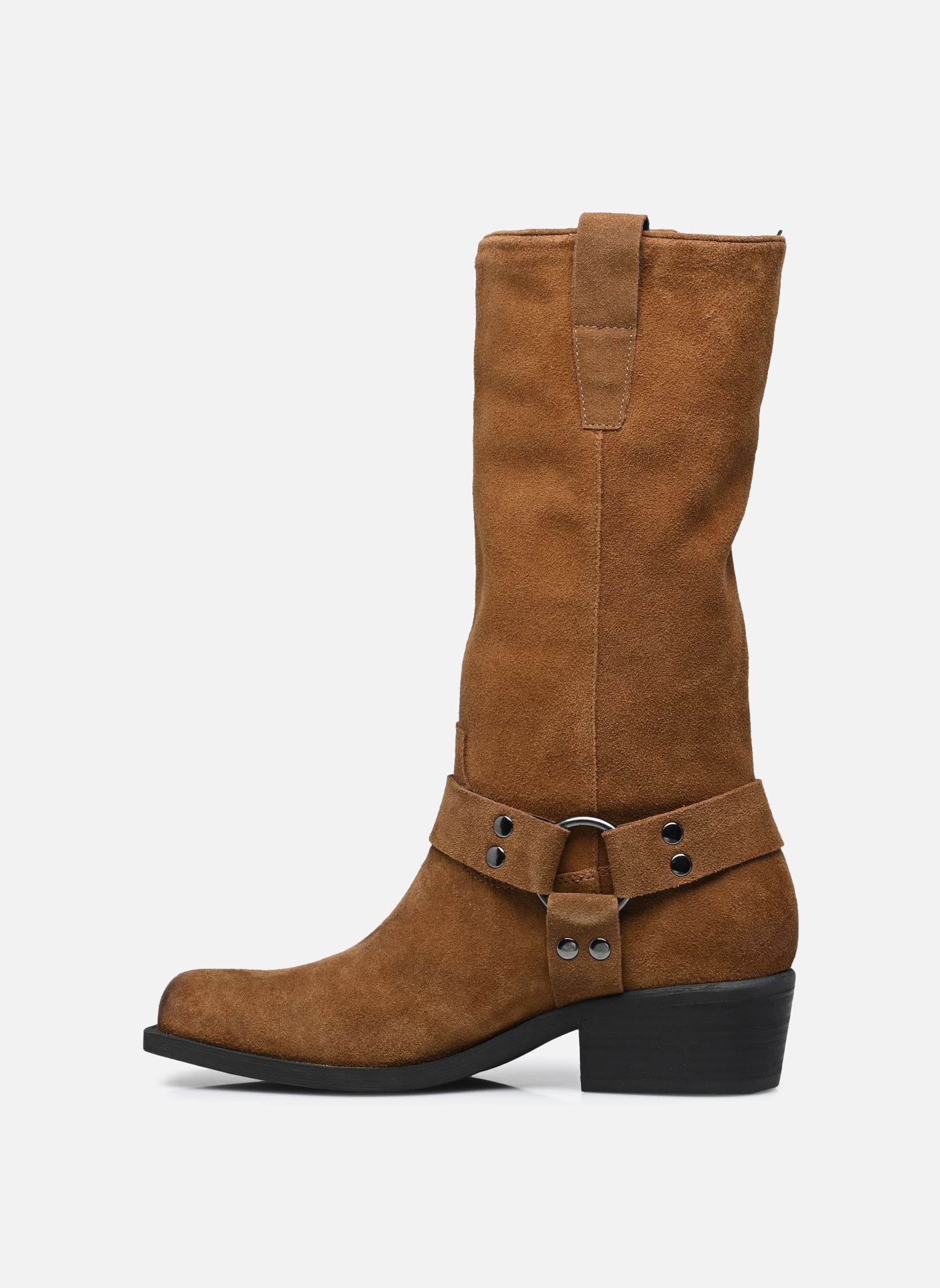Bottines santiags Ruskin femme marron Steve Madden Bottines santiags Ruskin femme marron Chestnut