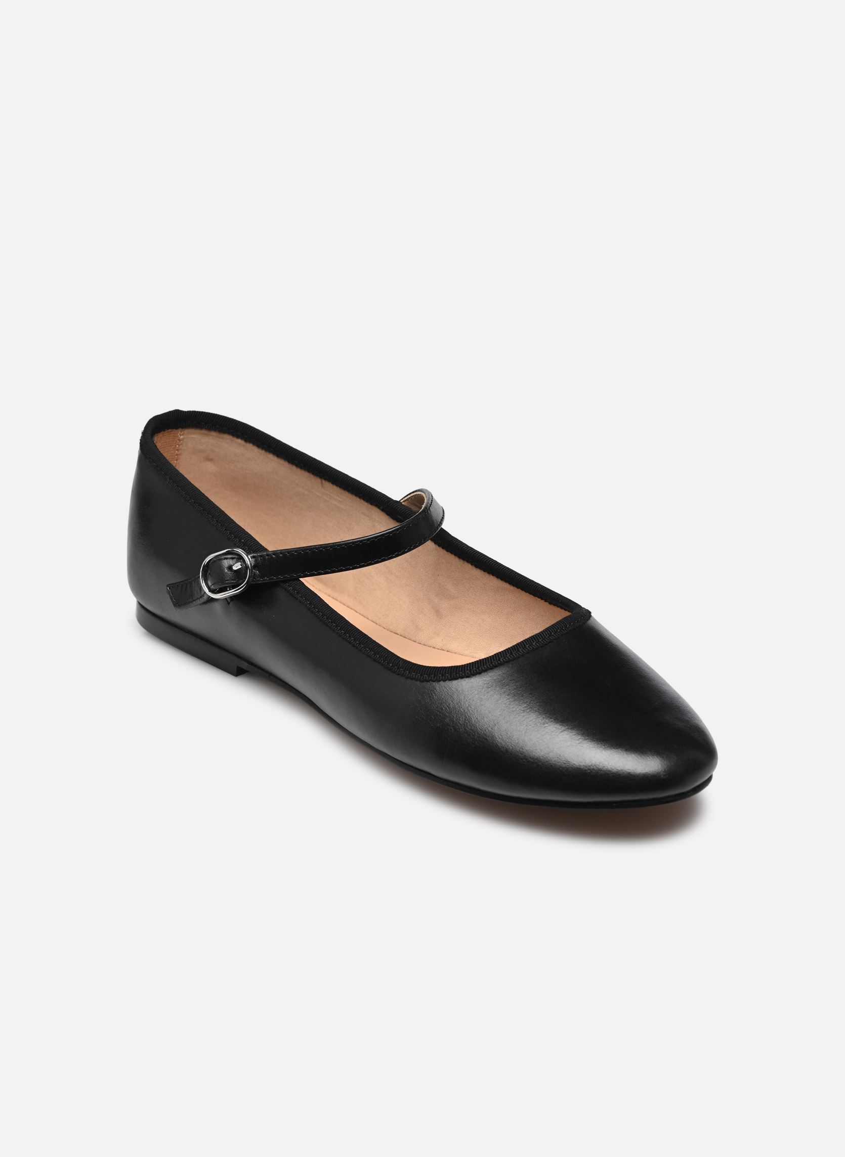 Ballerines classiques Vinetta femme noir Steve Madden Ballerines classiques Vinetta femme noir Black leather