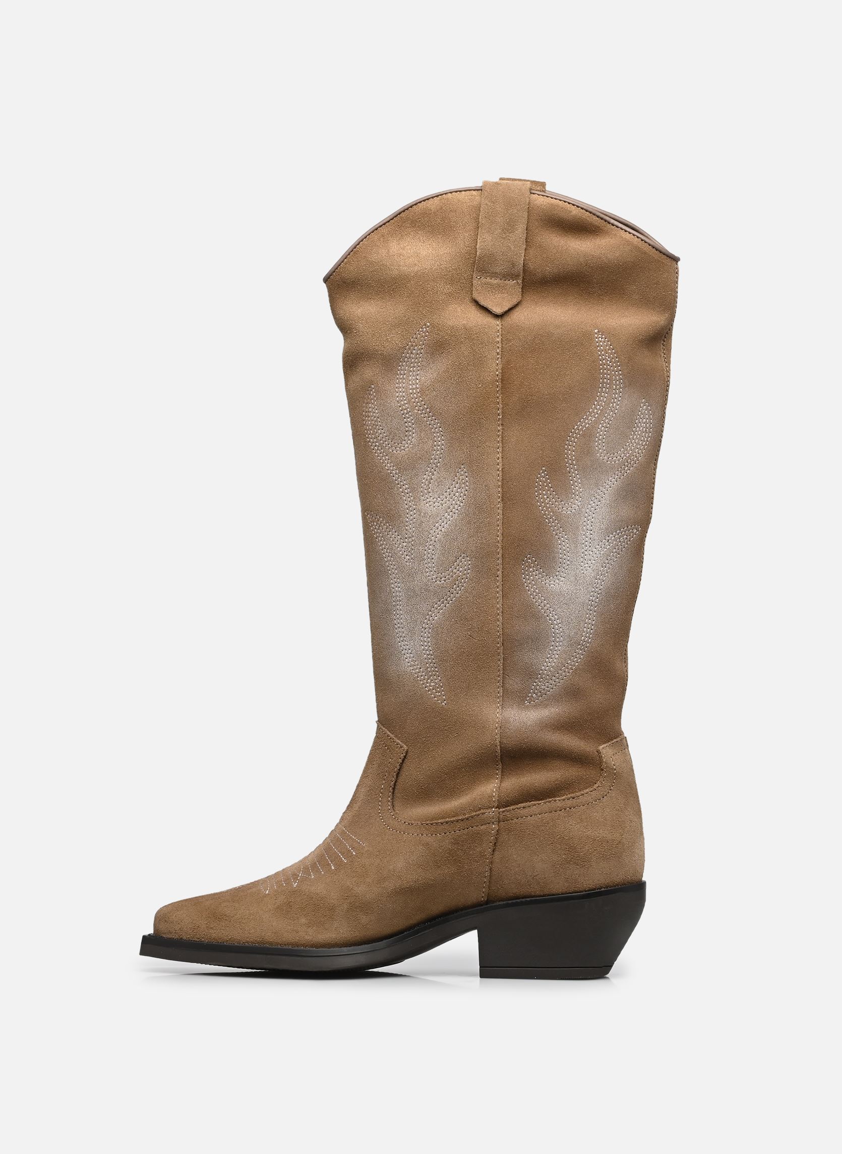 Cowboy boots Wessel dames bruin Steve Madden Cowboy boots Wessel dames bruin Taupe Suede