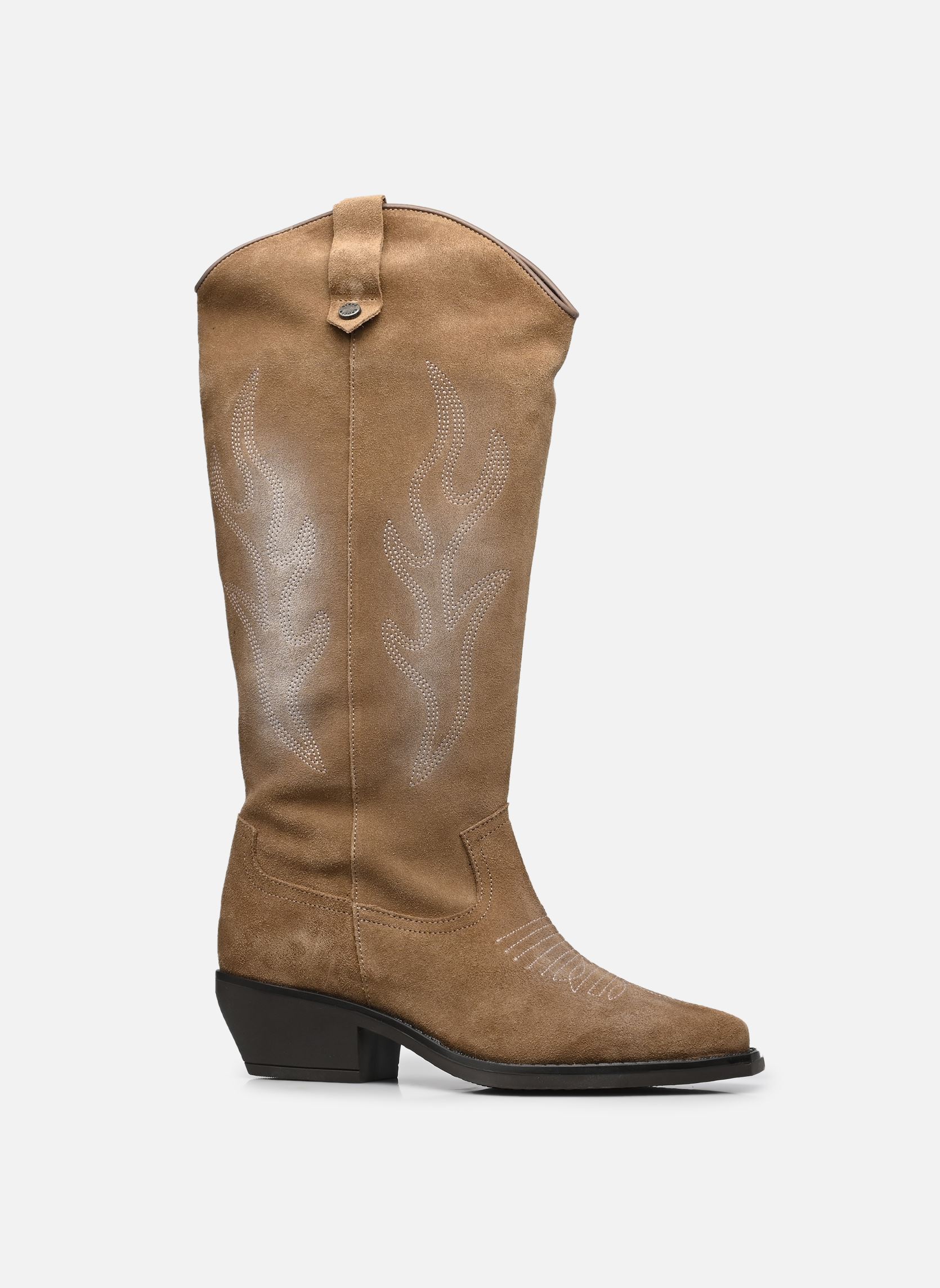 Cowboy boots Wessel dames bruin Steve Madden Cowboy boots Wessel dames bruin Taupe Suede