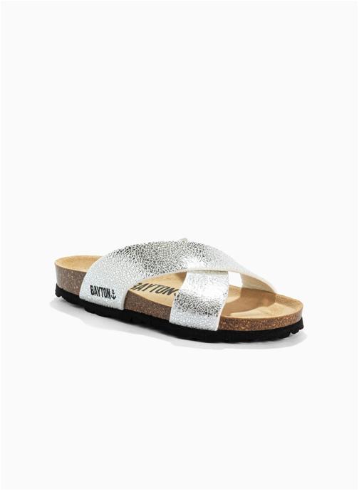 Bayton Mules GOMERA femme argent