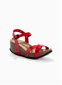 Sandales VENUS femme rouge Bayton Sandales VENUS femme rouge Rouge