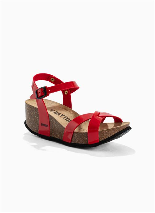 Bayton Sandales VENUS femme rouge