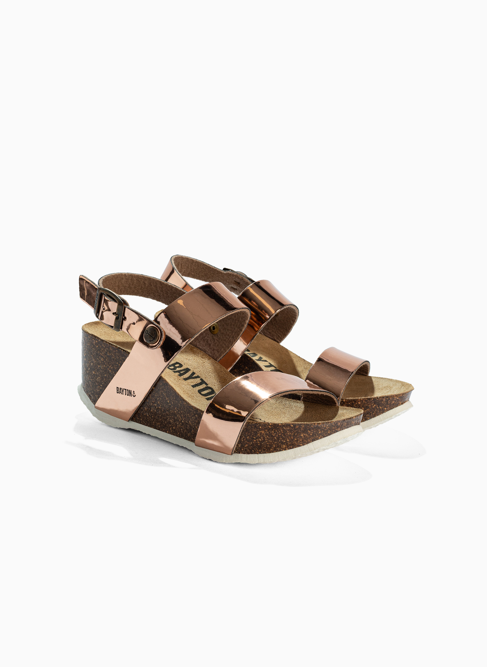 Sandales SELENE femme rose Bayton Sandales SELENE femme rose Rose Gold