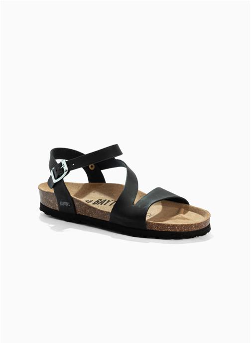 Bayton Sandales JAVEA femme noir