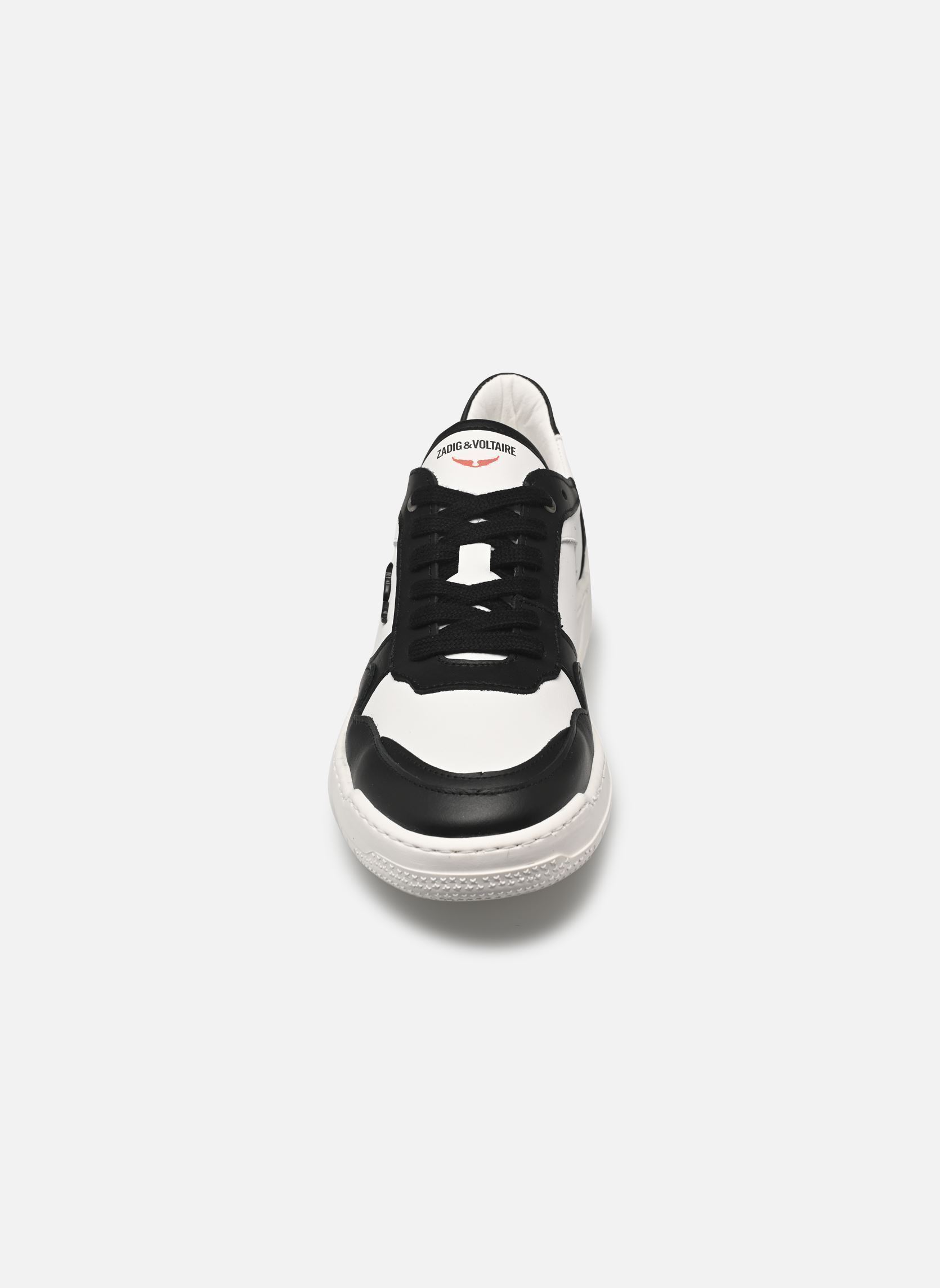 Baskets X60493 noir Zadig & Voltaire Baskets X60493 noir Blanc Noir