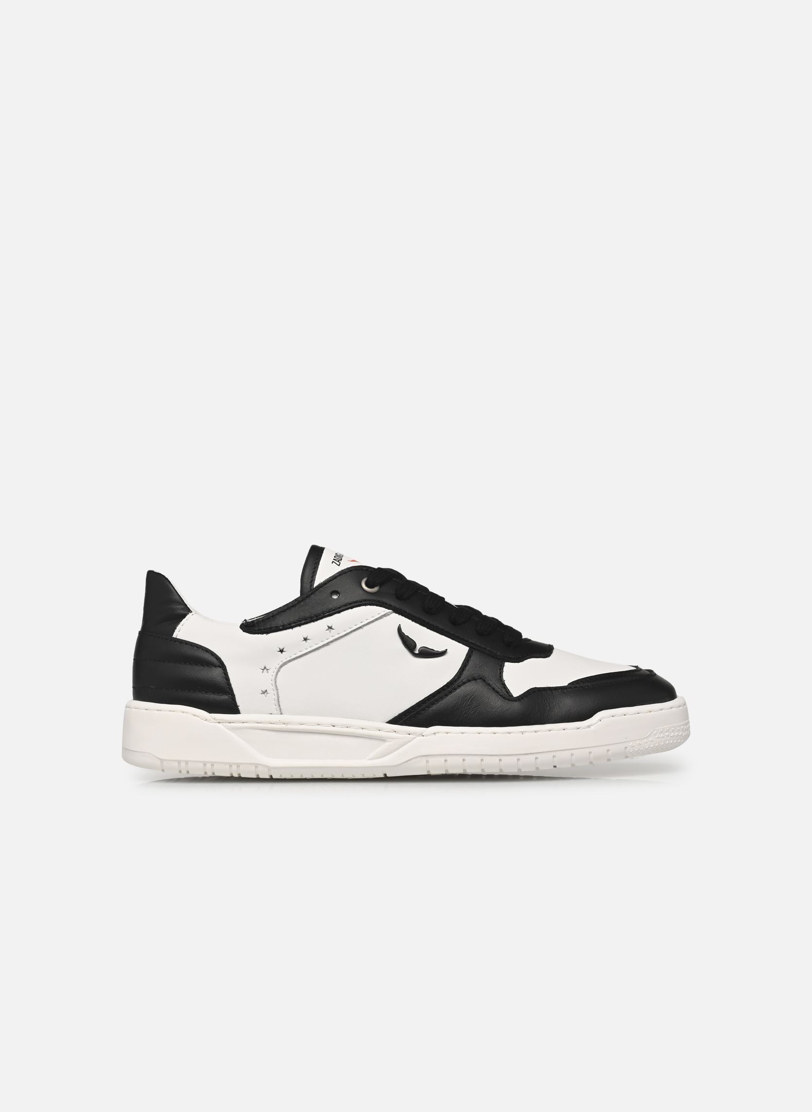 Baskets X60493 noir Zadig & Voltaire Baskets X60493 noir Blanc Noir