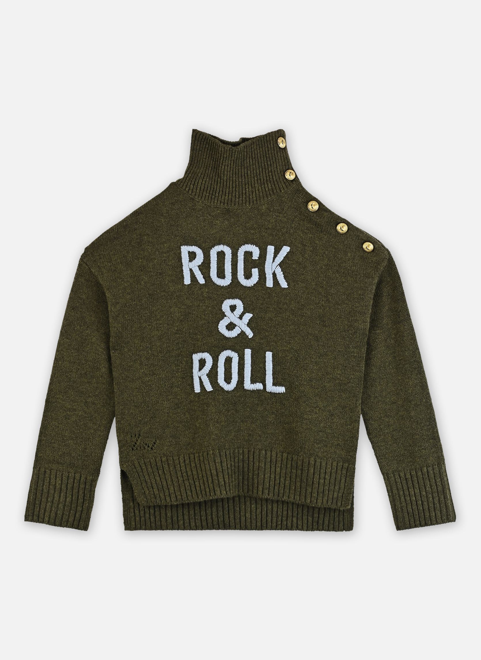 Truien X60425 meisjes groen Zadig & Voltaire Truien X60425 meisjes groen CYPRES CHINE
